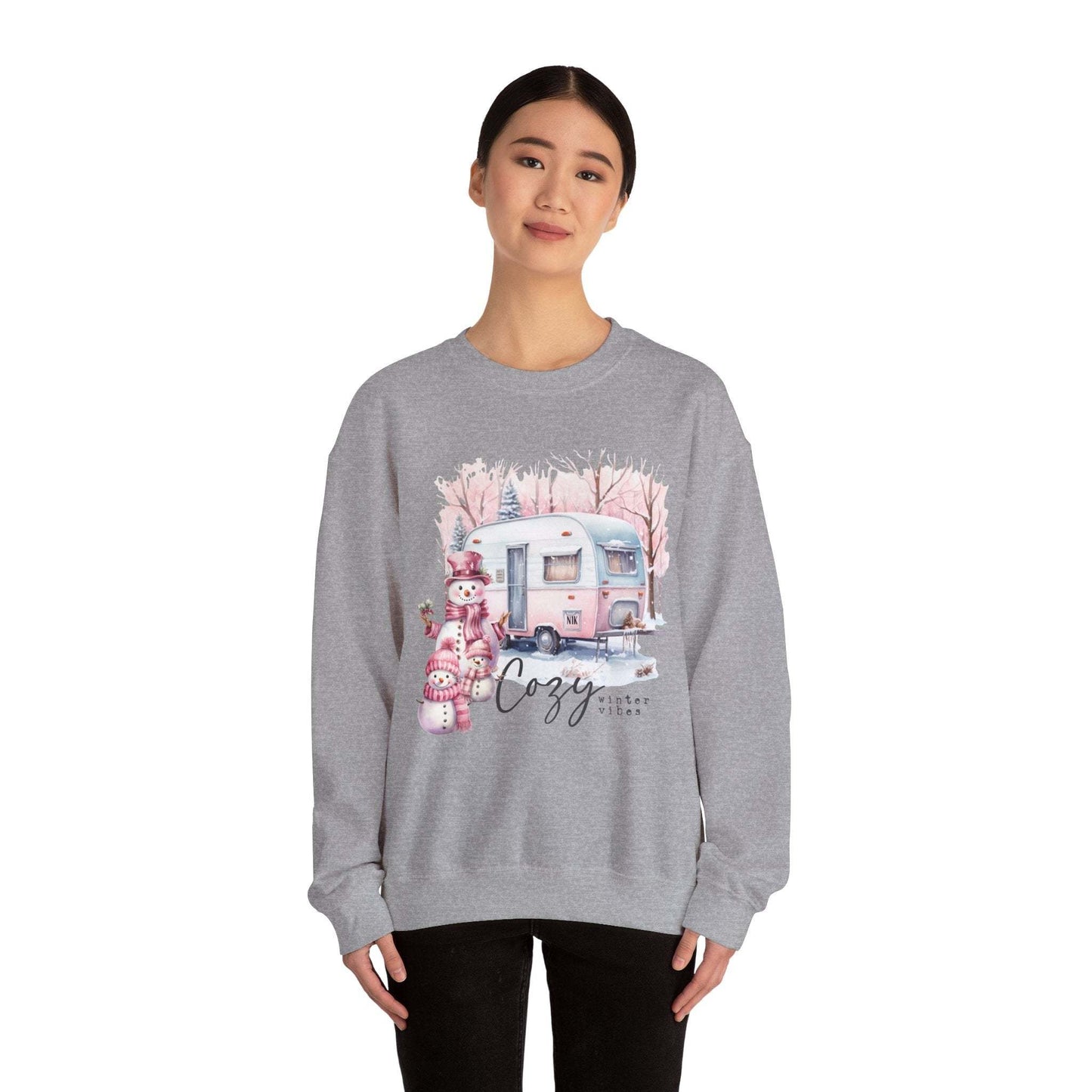 Cozy Winter Unisex Heavy Blend™ Crewneck Sweatshirt