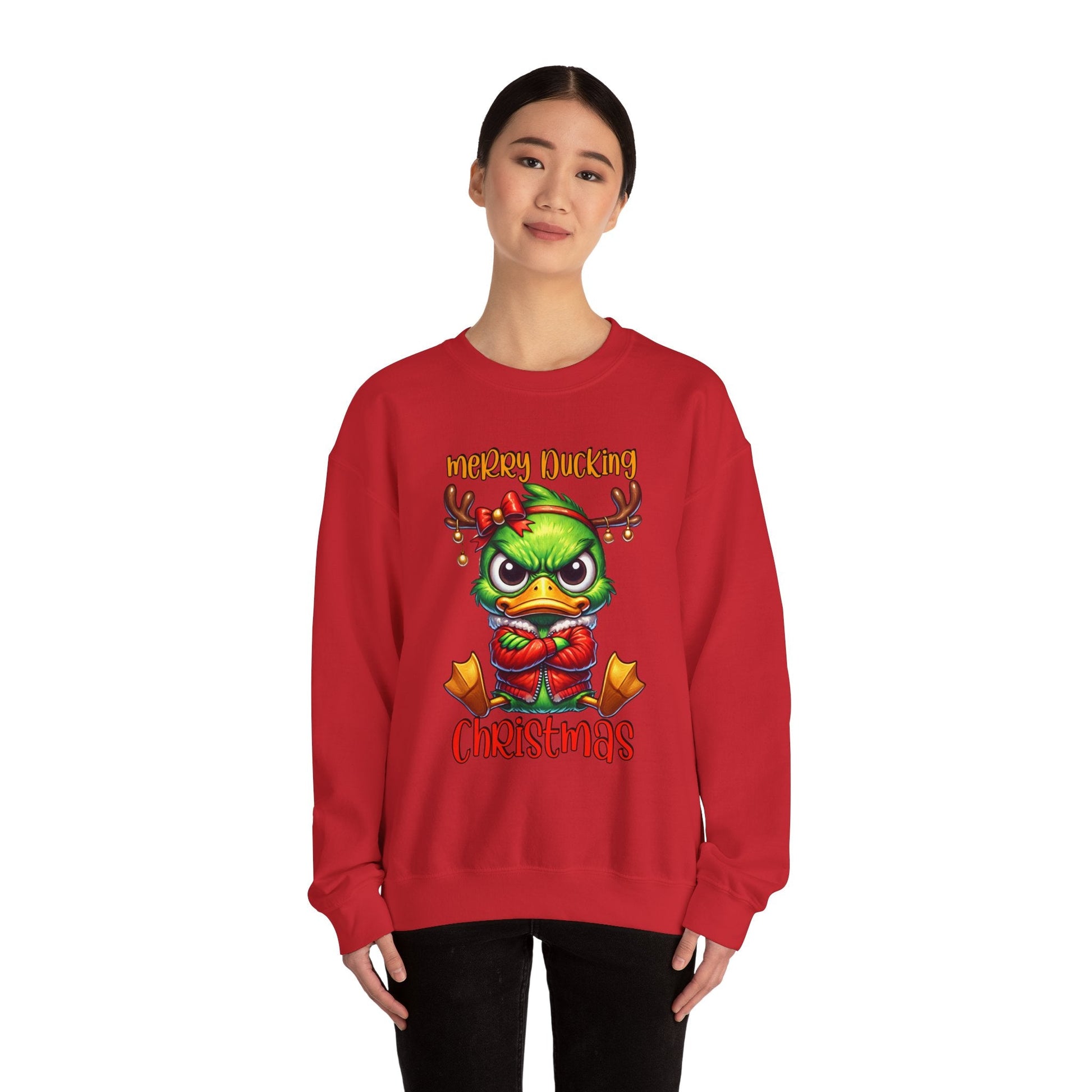 Merry Ducking Christmas Sweatshirt