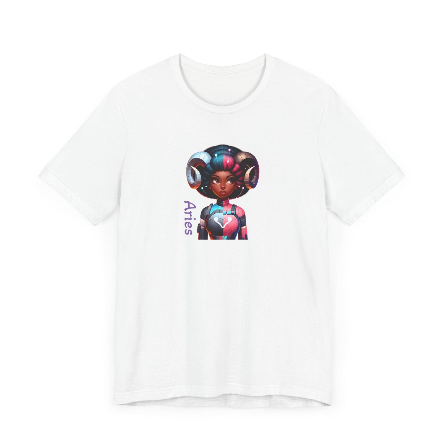 Aries AI Girl Short Sleeve Tee