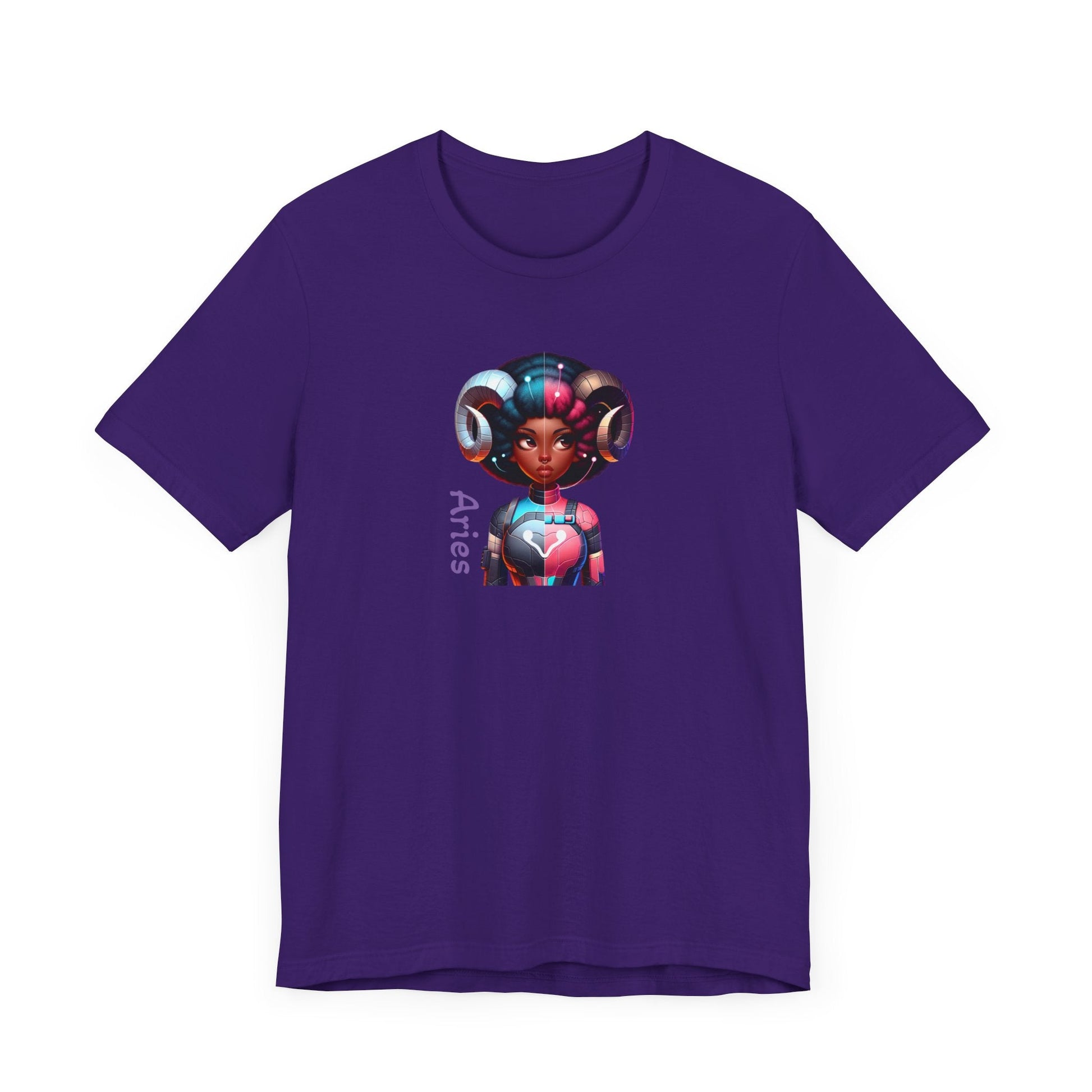 Aries AI Girl Short Sleeve Tee