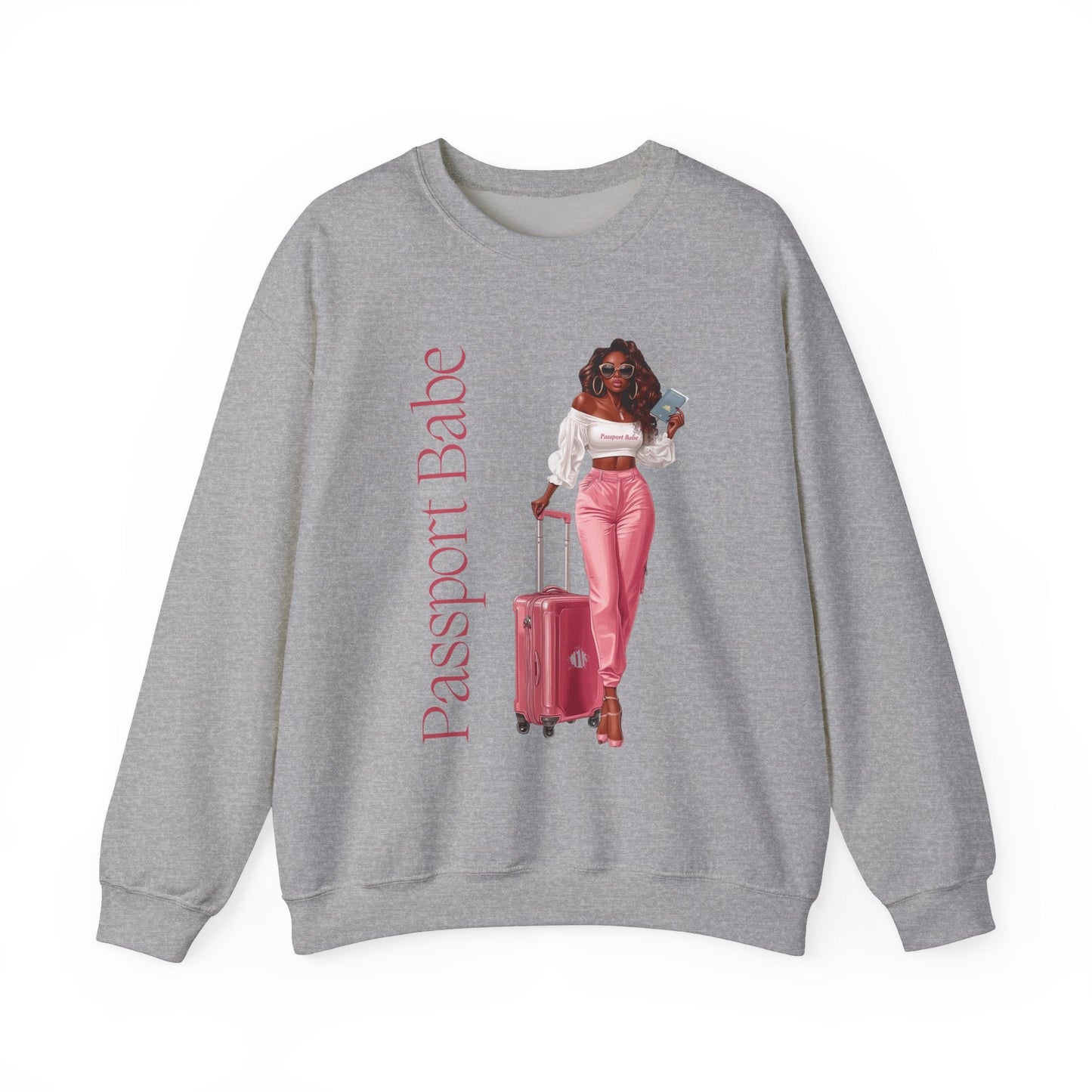 Passport Babe Heavy Blend™ Crewneck Sweatshirt