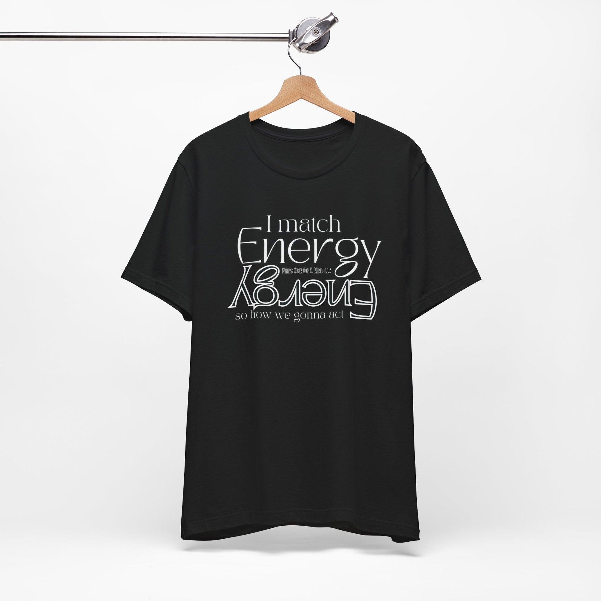 Match Energy Design Unisex Short Sleeve Tee