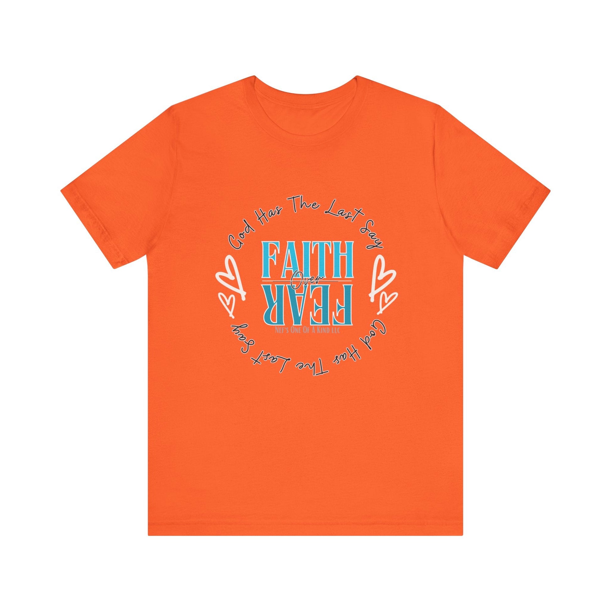 Faith over Fear Unisex Short Sleeve Tee