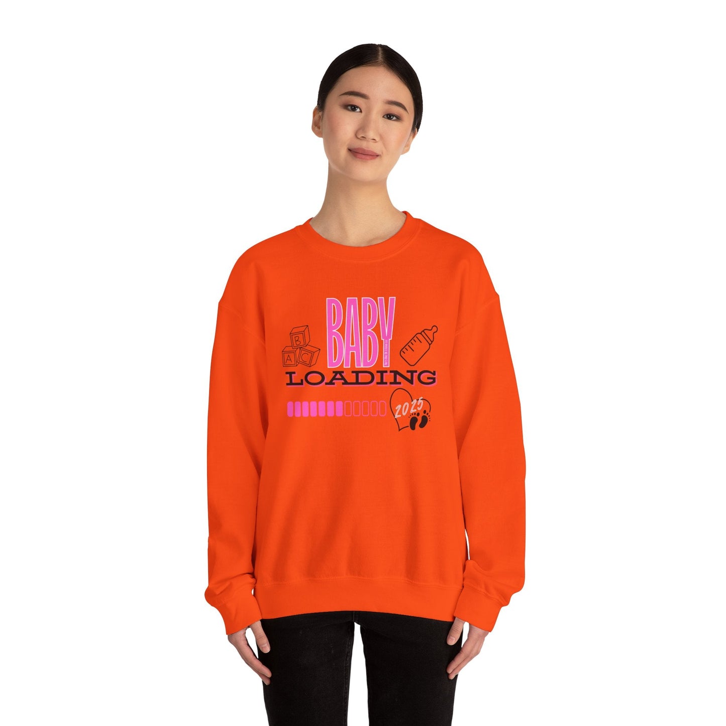 Baby Loading 2025 Unisex Heavy Blend™ Crewneck Sweatshirt