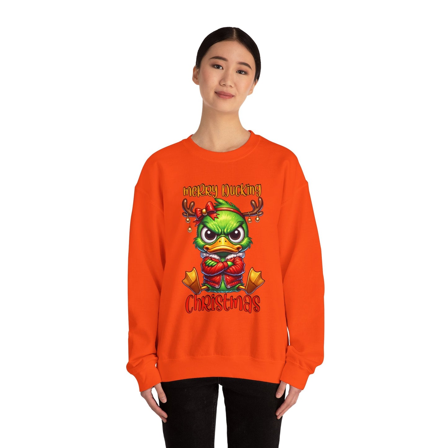 Merry Ducking Christmas Sweatshirt