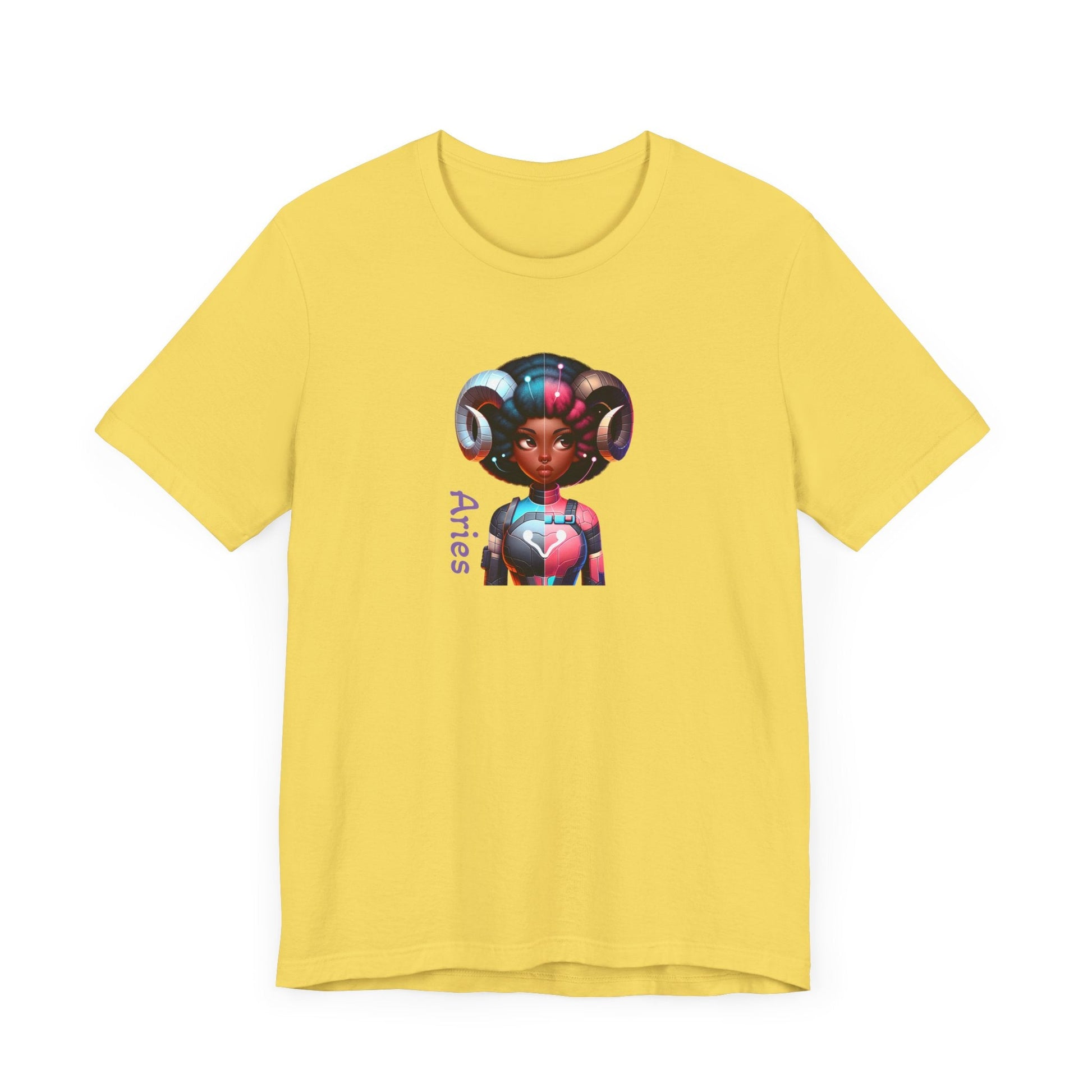 Aries AI Girl Short Sleeve Tee