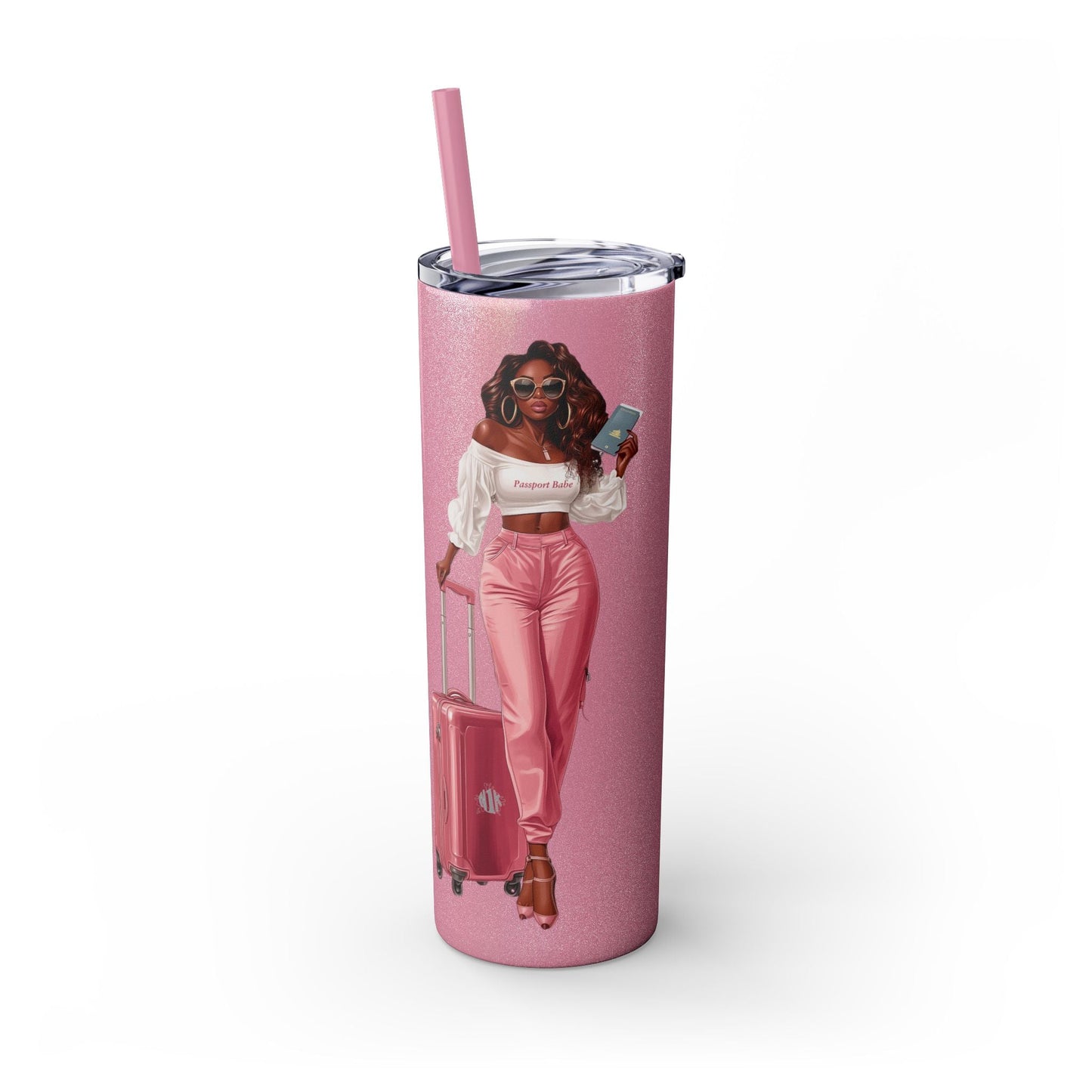 Passport Babe Skinny Tumbler