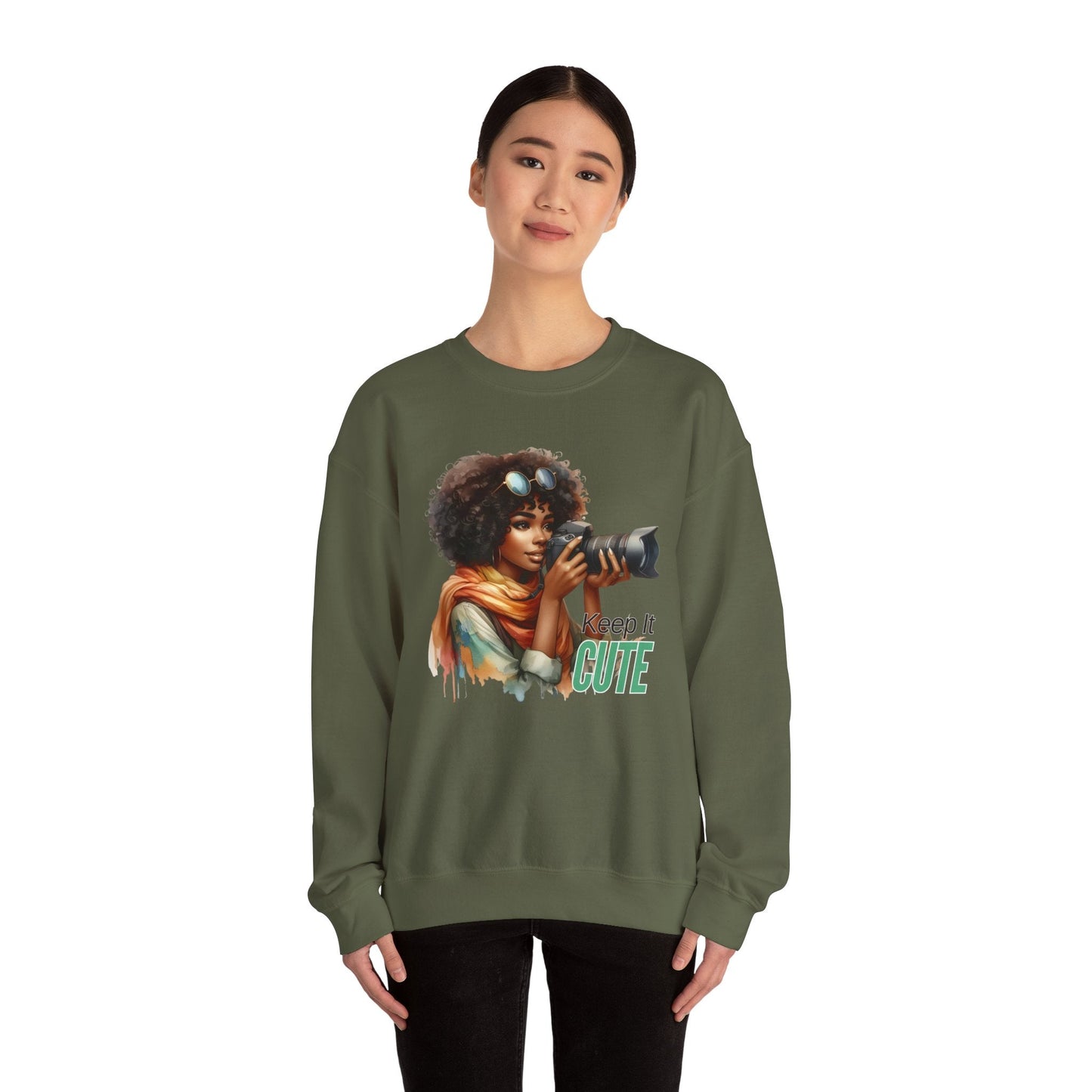 Cute Heavy Blend™ Crewneck Sweatshirt