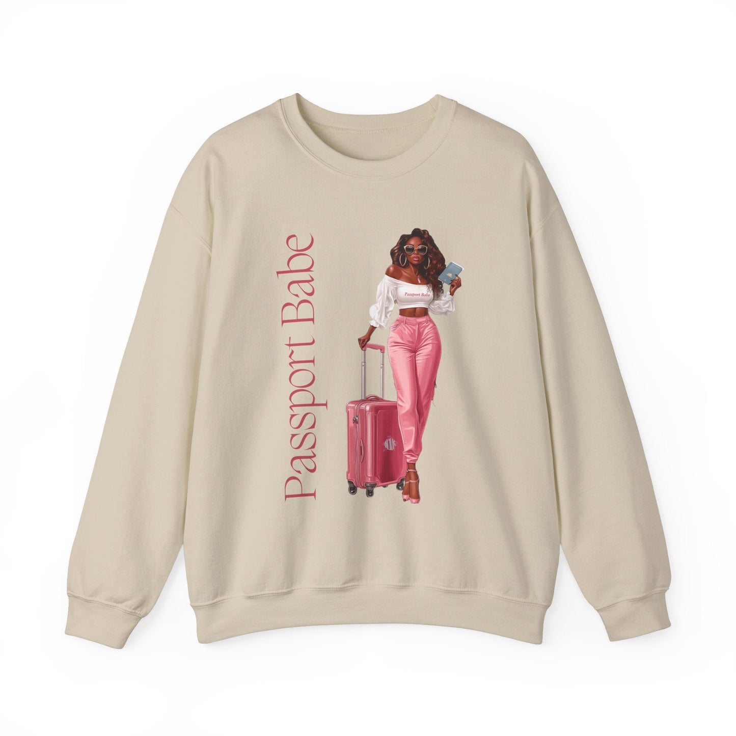 Passport Babe Heavy Blend™ Crewneck Sweatshirt