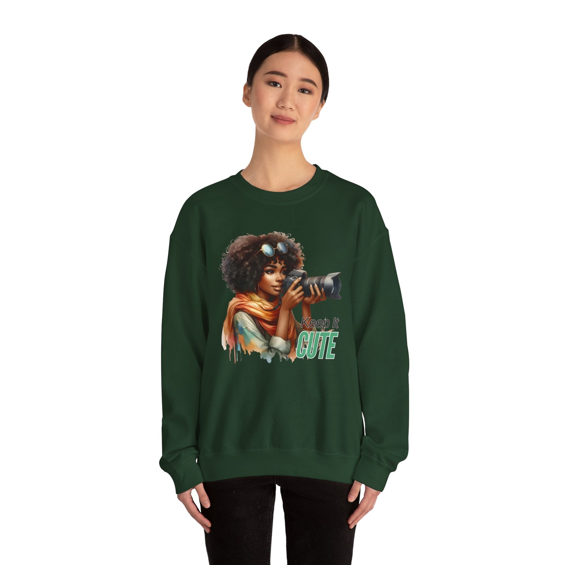 Cute Heavy Blend™ Crewneck Sweatshirt