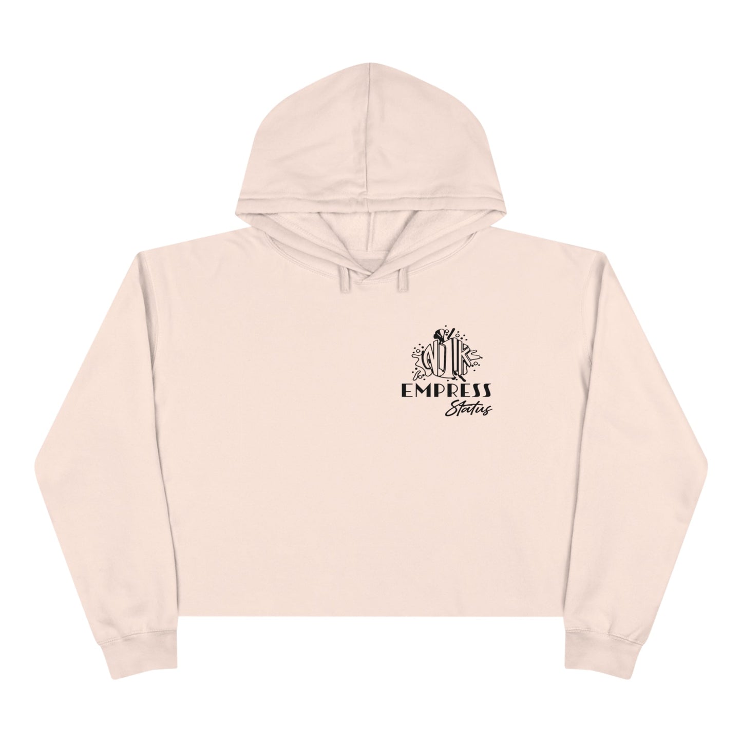 N1K Empress Status Crop Hoodie