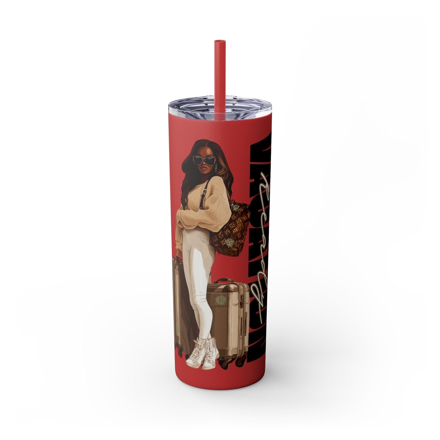 Vacation Ready Skinny Tumbler