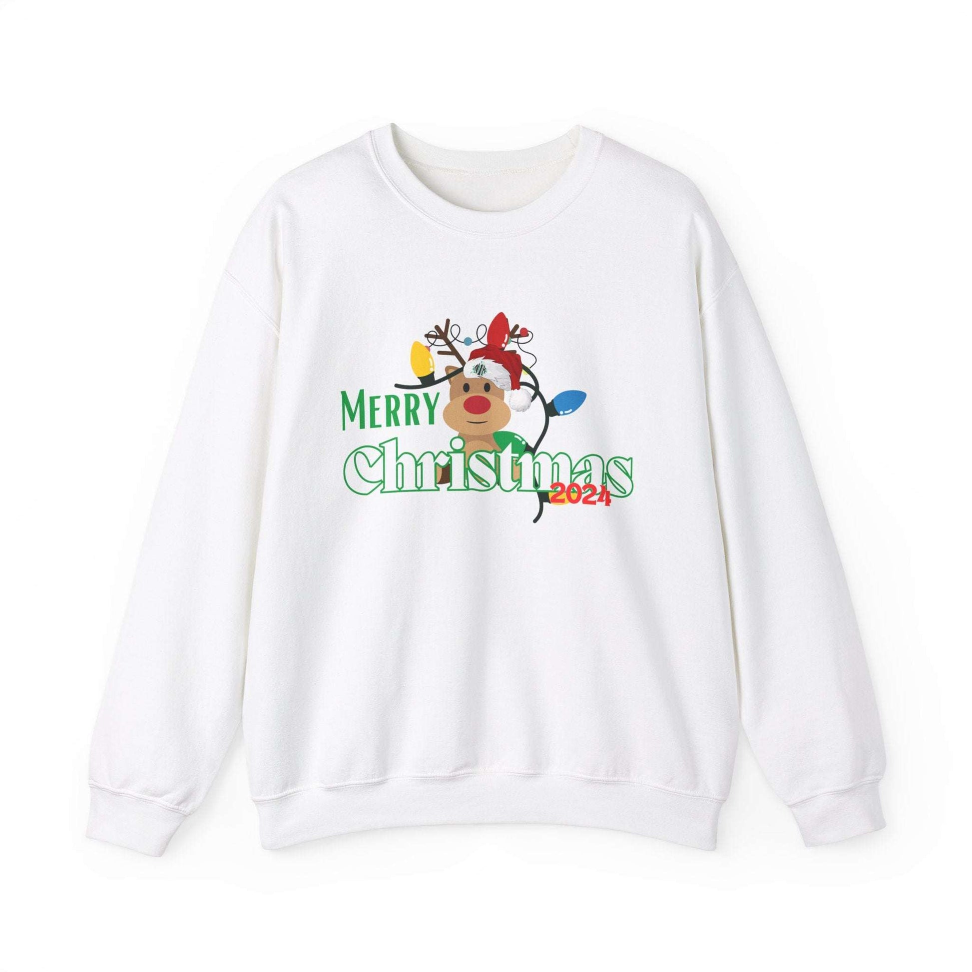 Merry Christmas 2024 Unisex Heavy Blend™ Crewneck Sweatshirt