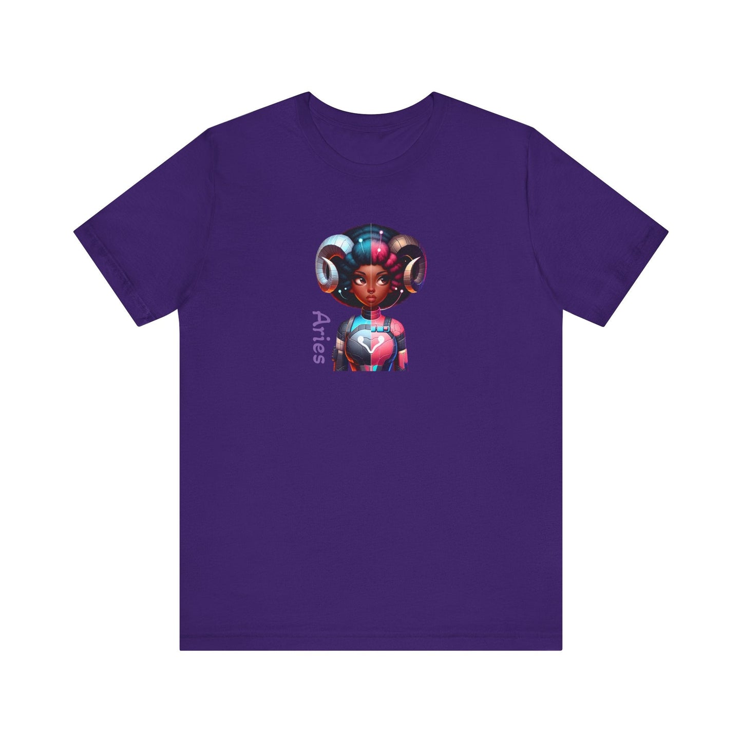 Aries AI Girl Short Sleeve Tee