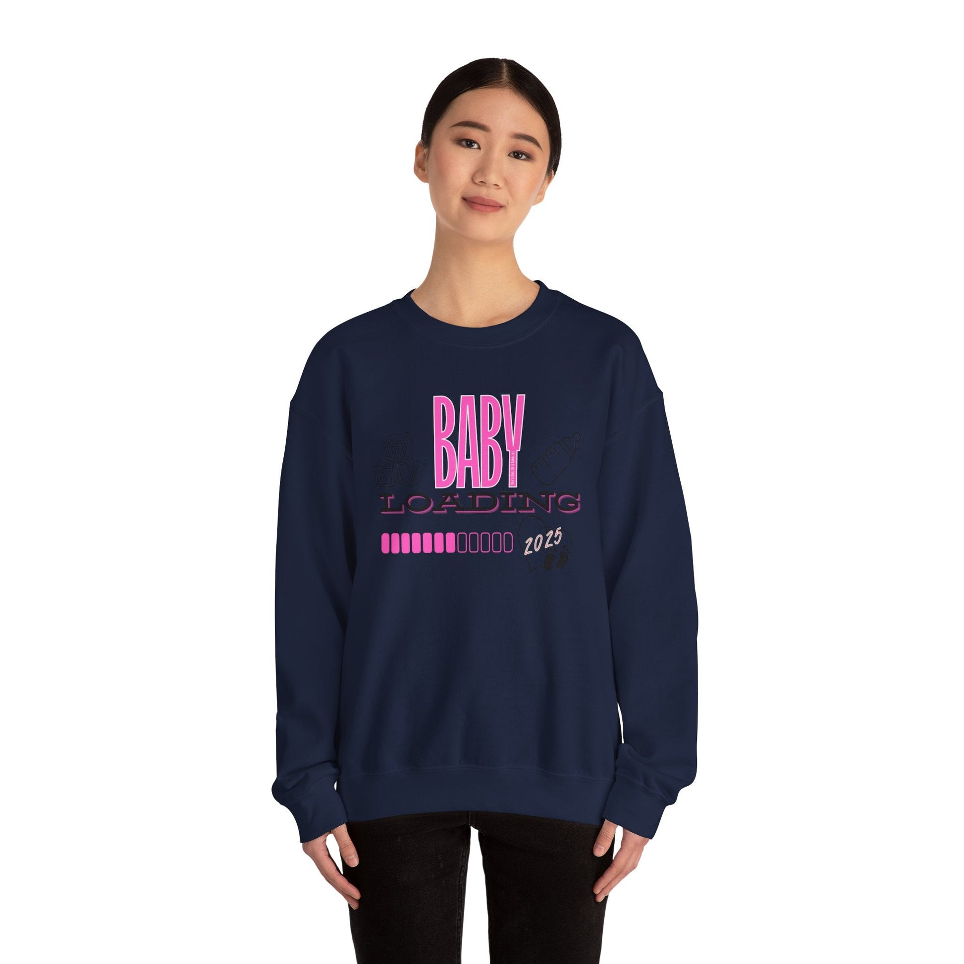 Baby Loading 2025 Unisex Heavy Blend™ Crewneck Sweatshirt