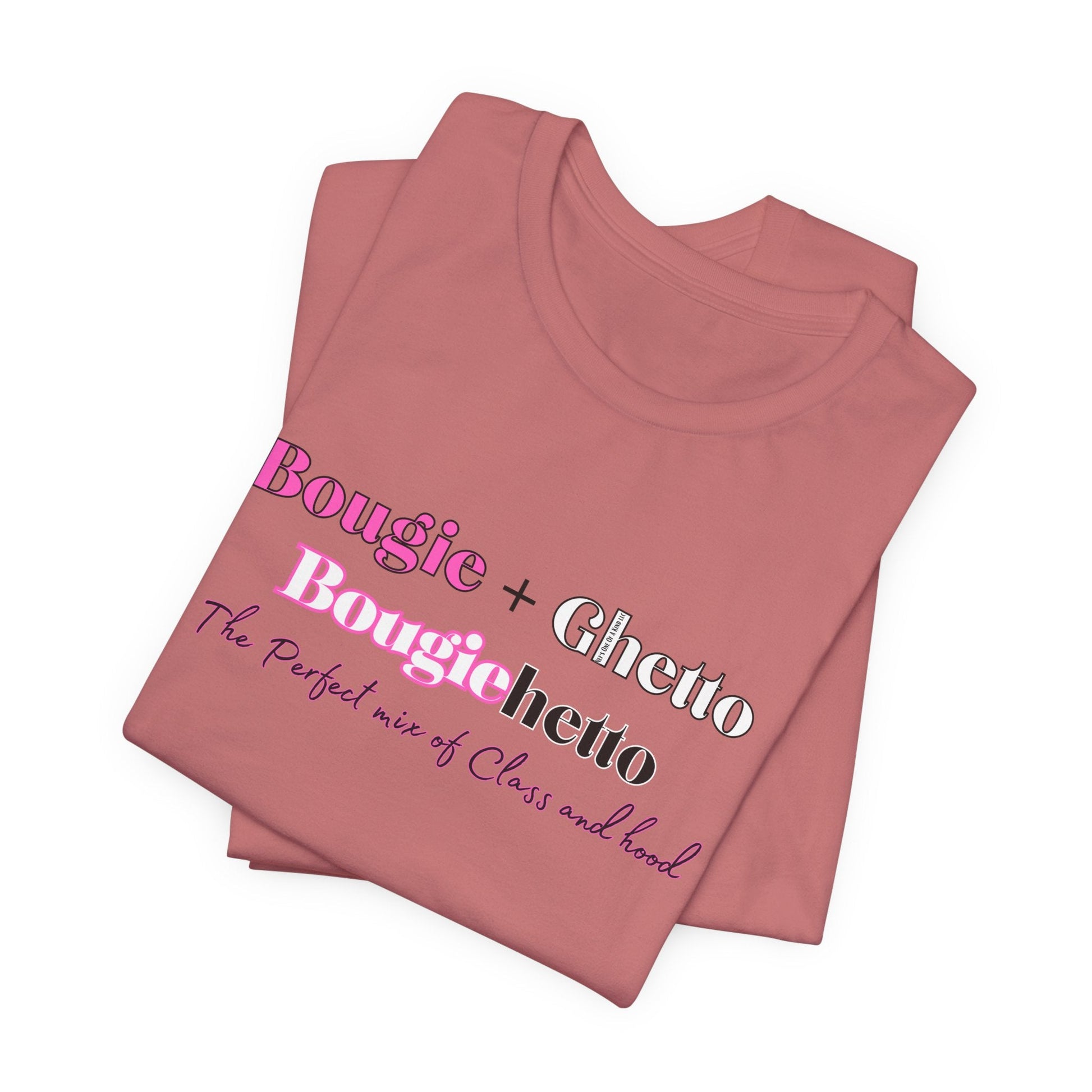 Bougie + Ghetto Unisex Jersey Short Sleeve Tee