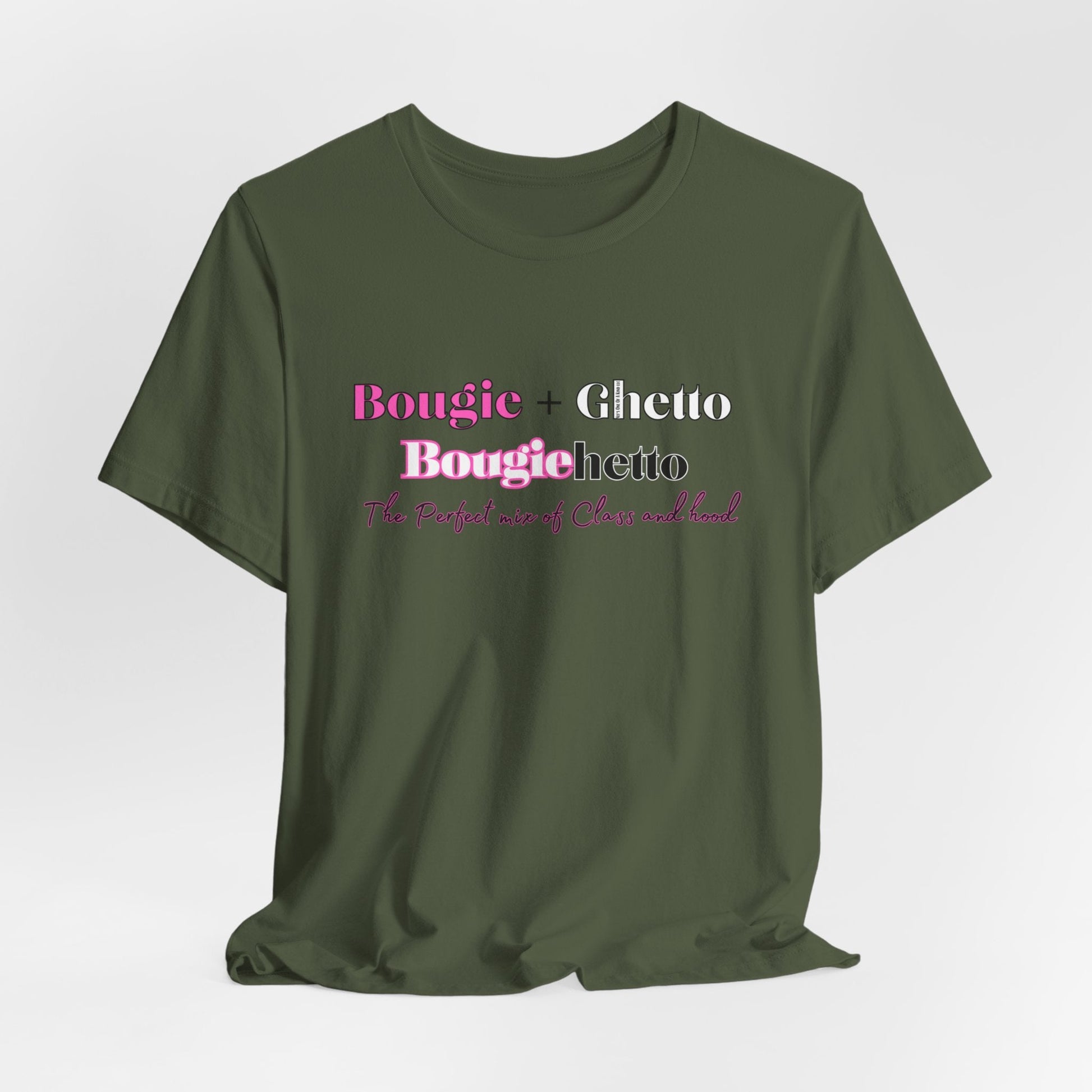 Bougie + Ghetto Unisex Jersey Short Sleeve Tee