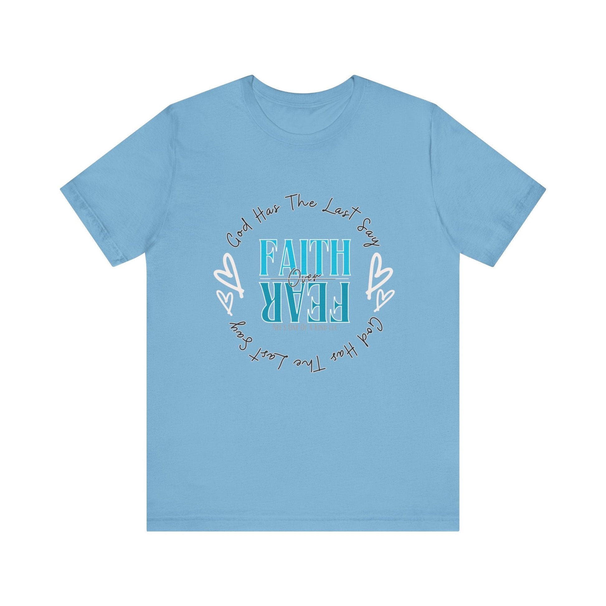 Faith over Fear Unisex Short Sleeve Tee