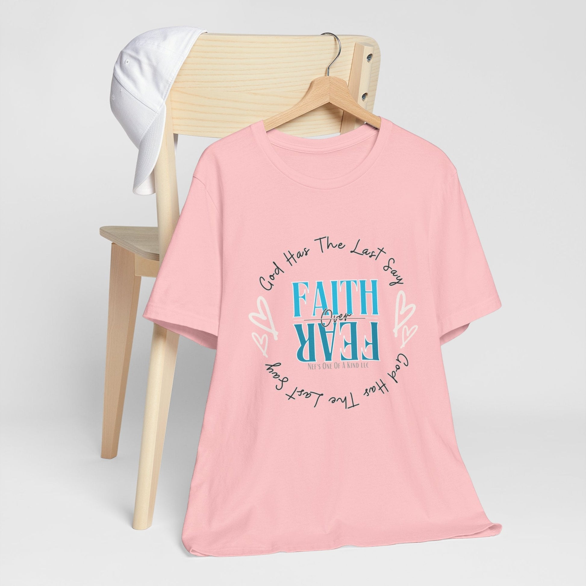 Faith over Fear Unisex Short Sleeve Tee