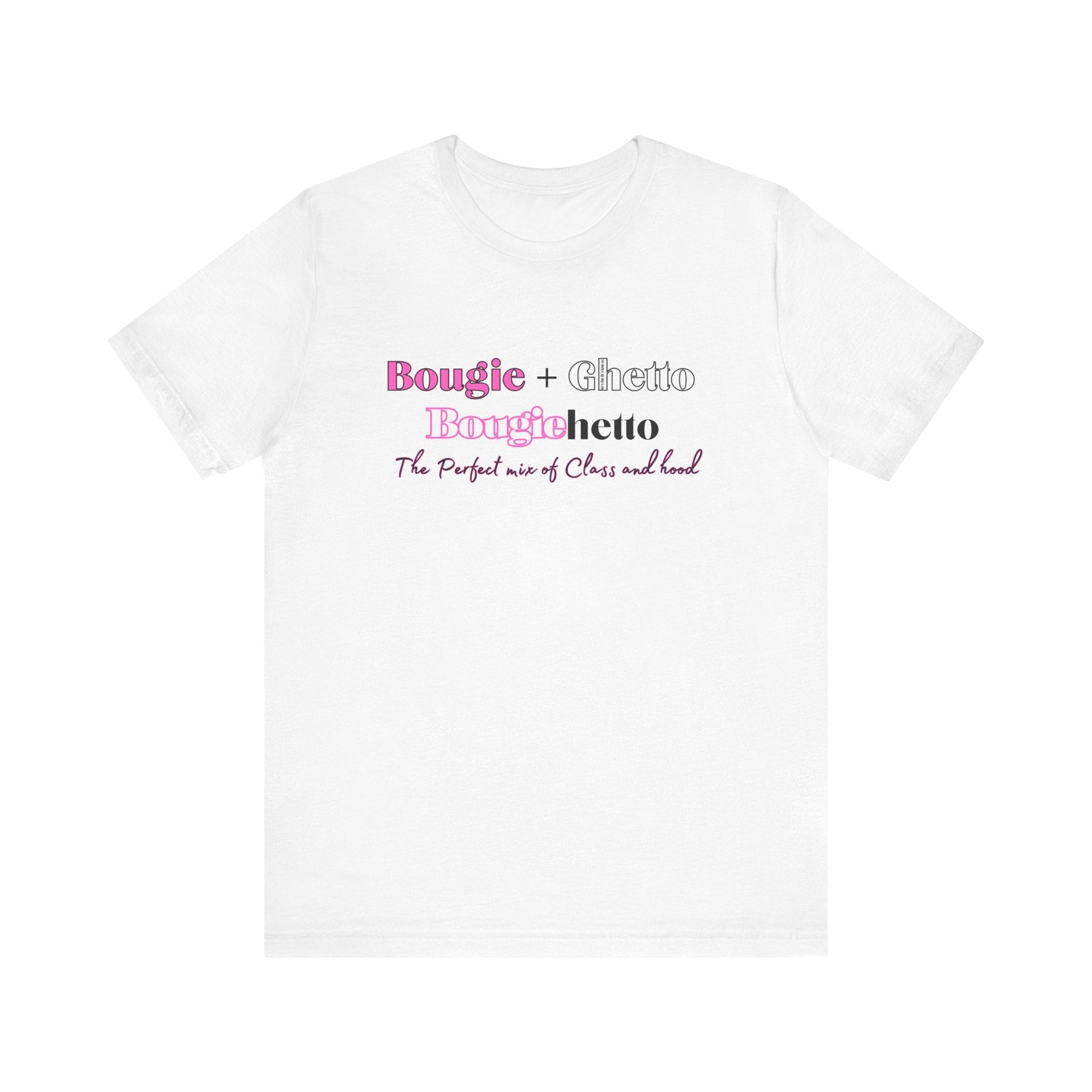 Bougie + Ghetto Unisex Jersey Short Sleeve Tee