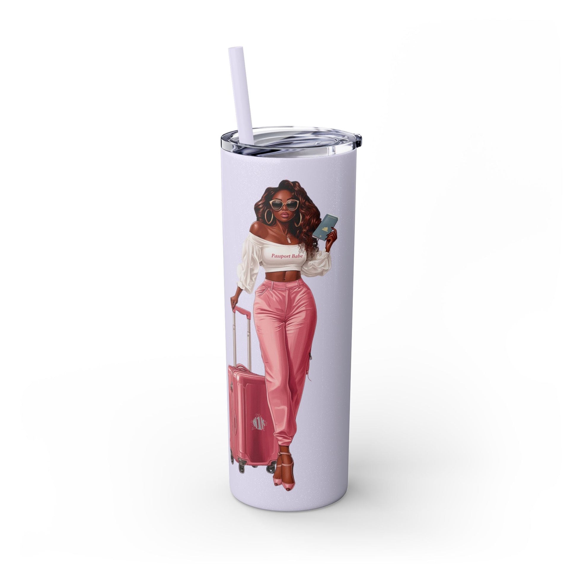 Passport Babe Skinny Tumbler