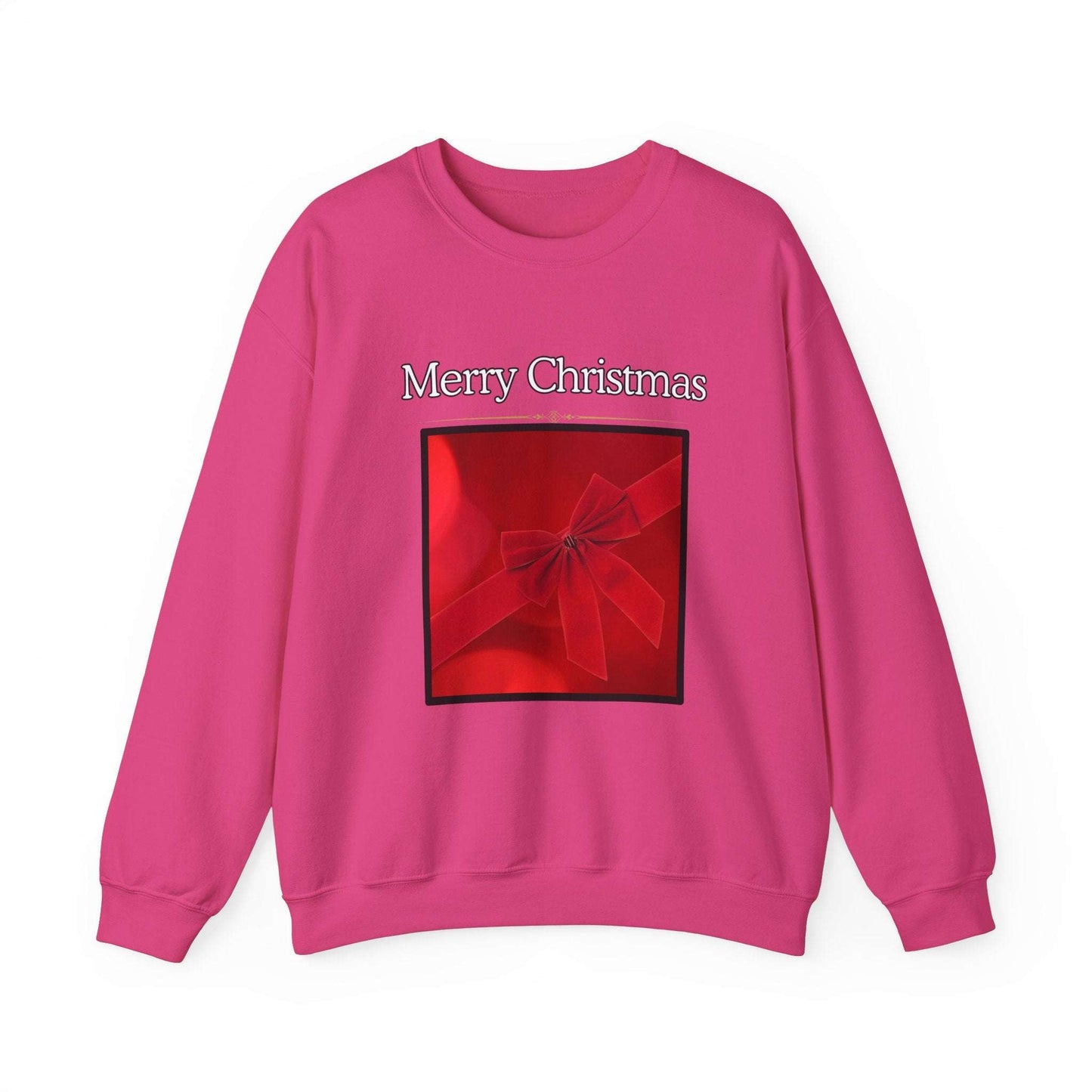 Merry Christmas Present Unisex Heavy Blend™ Crewneck Sweatshirt