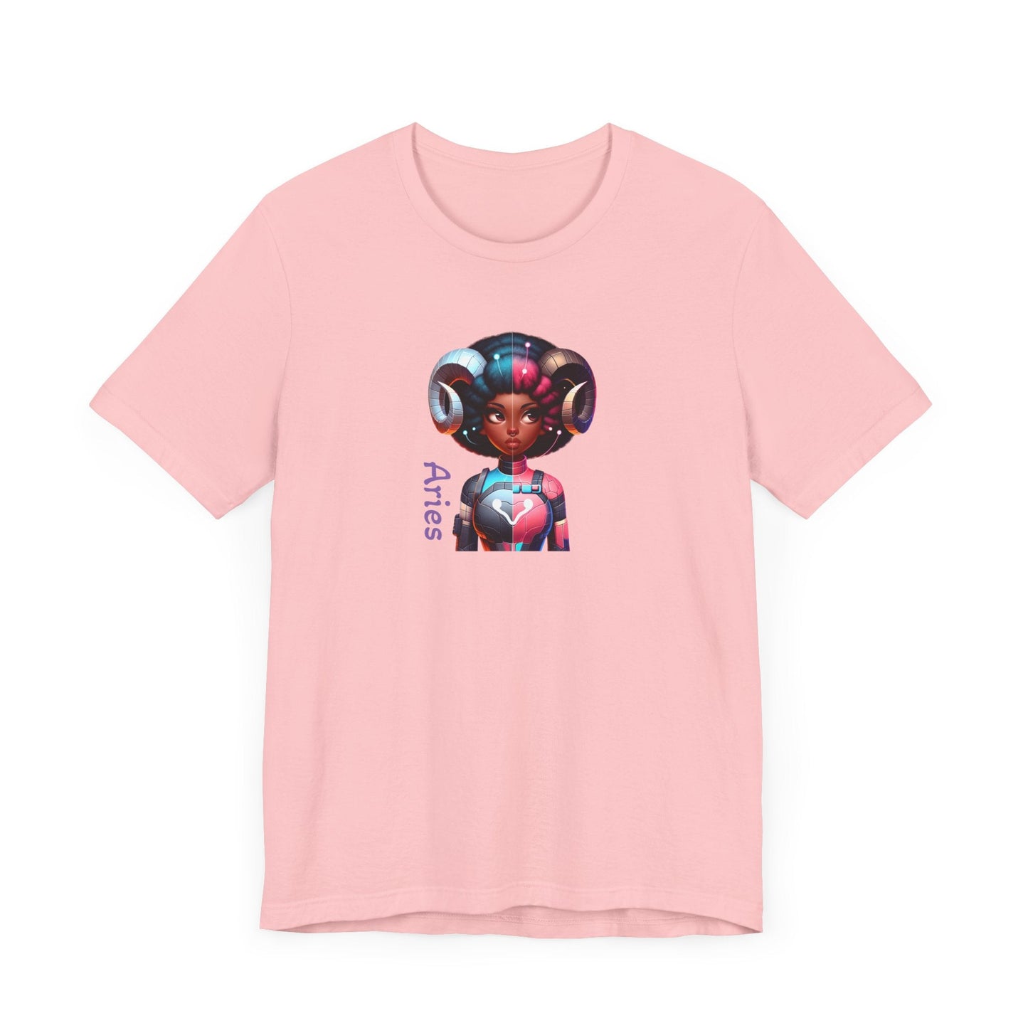 Aries AI Girl Short Sleeve Tee