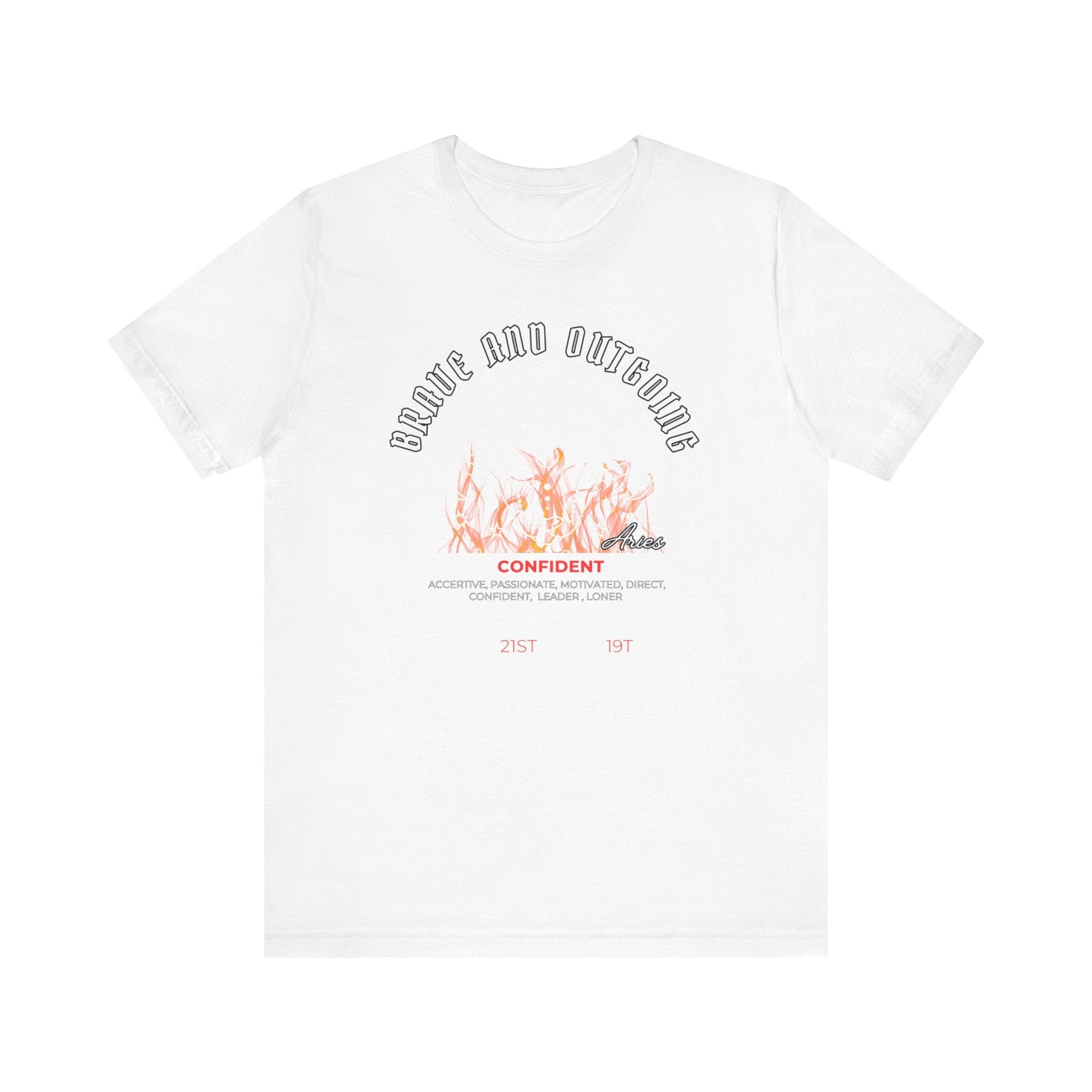 Aries Brave and Outgoing T-Shirt