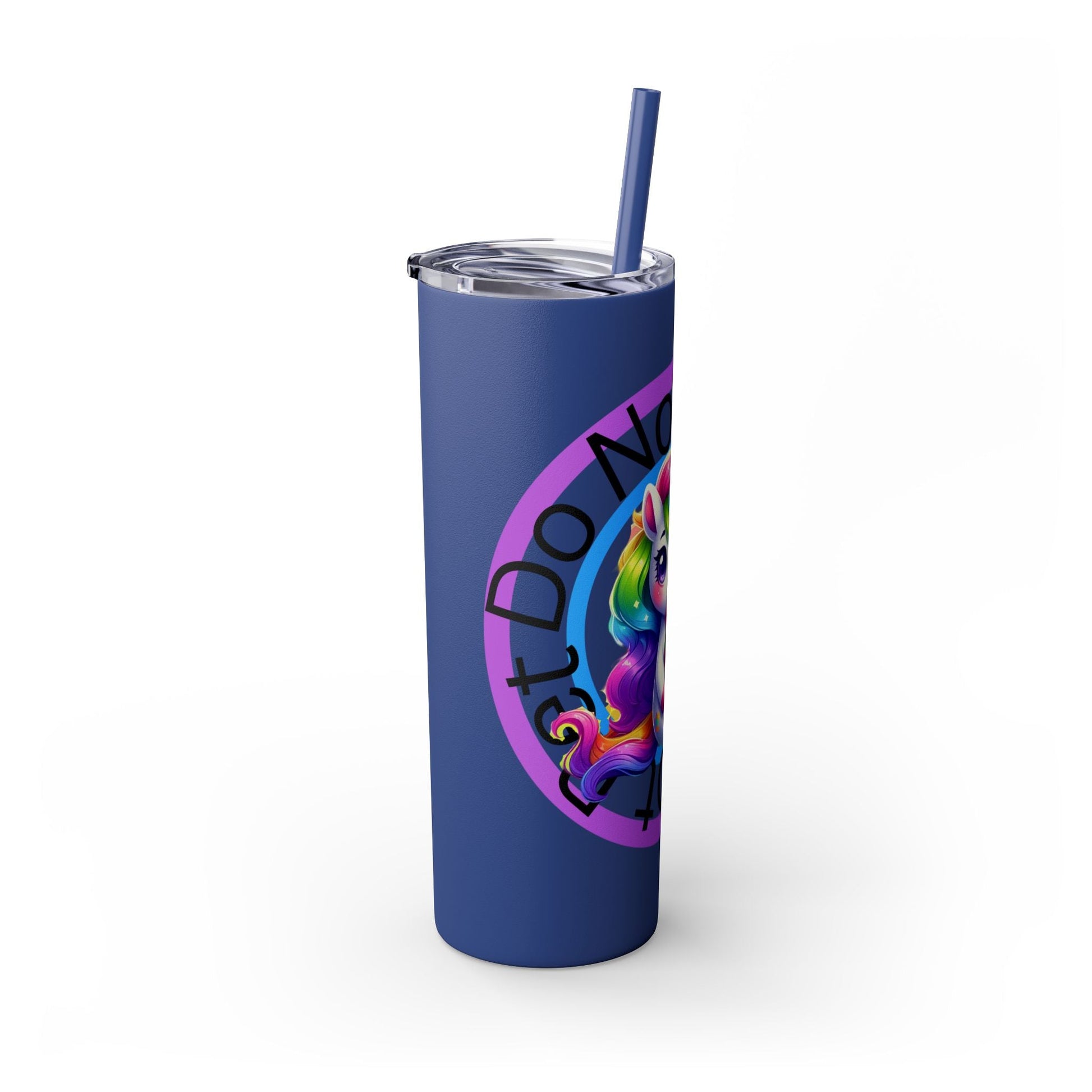 Feed Unicorn Skinny Tumbler