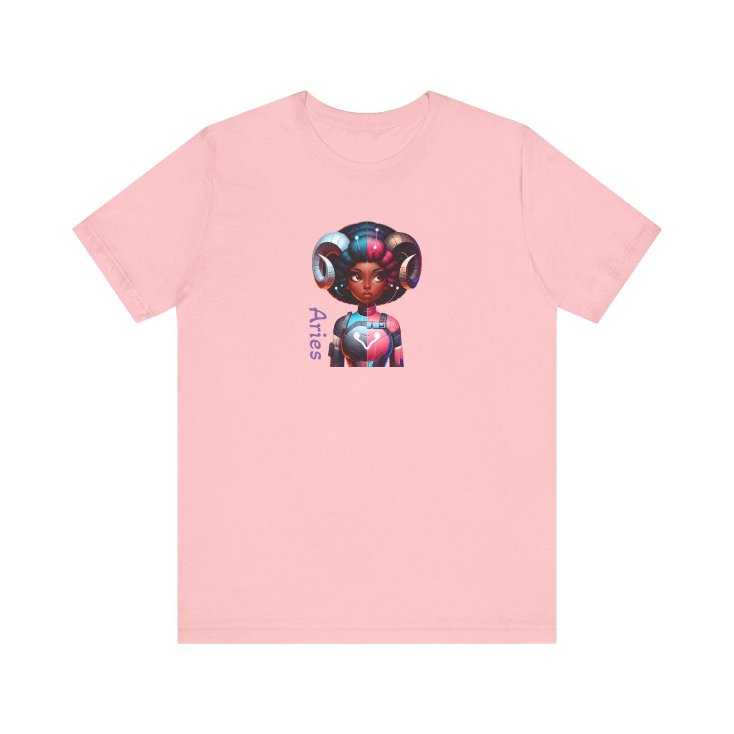 Aries AI Girl Short Sleeve Tee