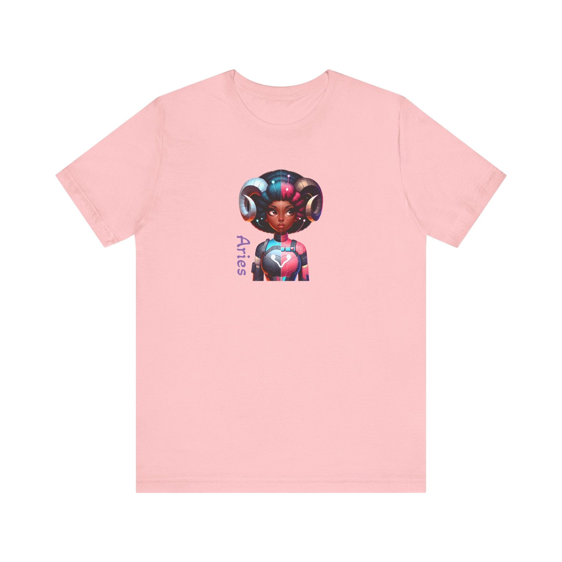 Aries AI Girl Short Sleeve Tee