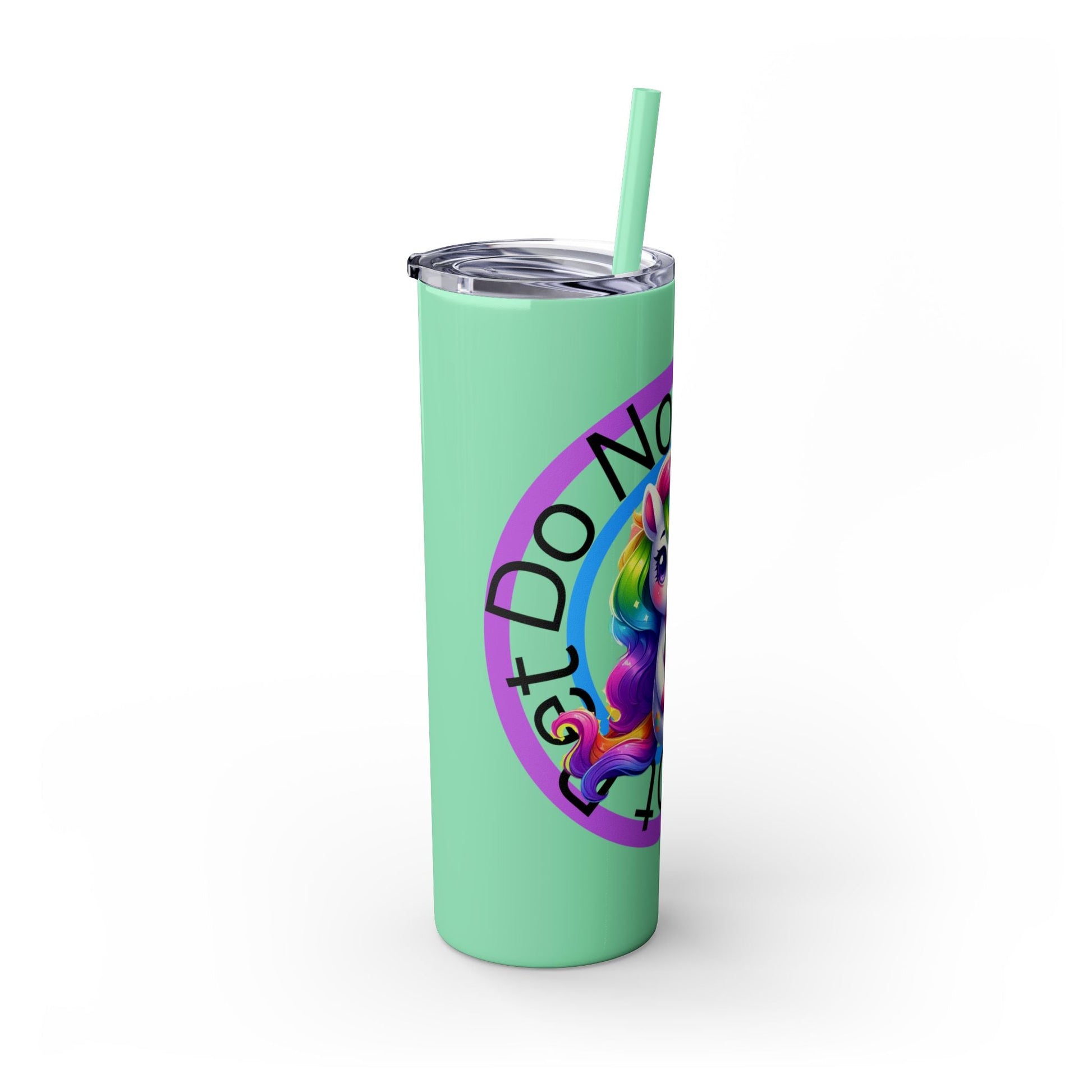 Feed Unicorn Skinny Tumbler