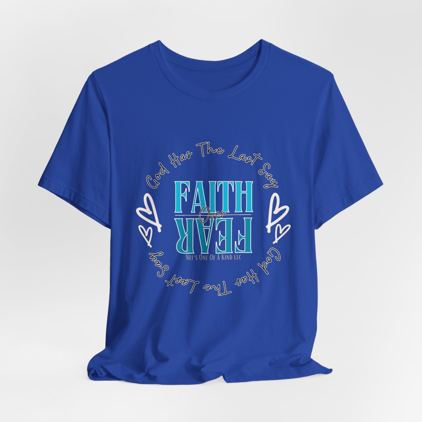 Faith over Fear Unisex Short Sleeve Tee