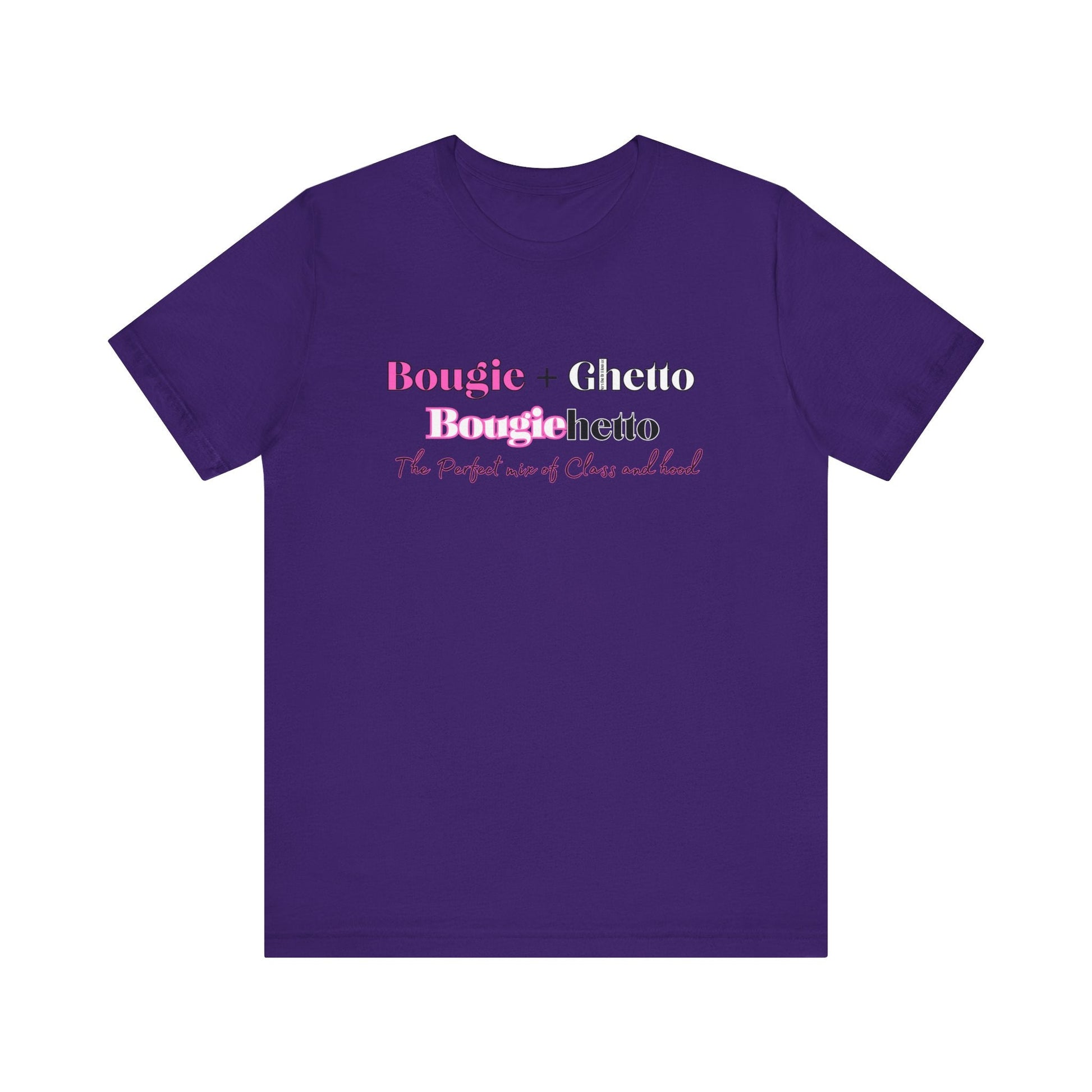 Bougie + Ghetto Unisex Jersey Short Sleeve Tee