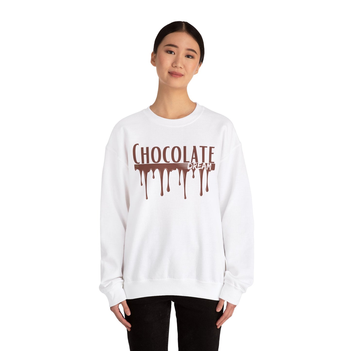 Chocolate Dream Unisex Heavy Blend™ Crewneck Sweatshirt