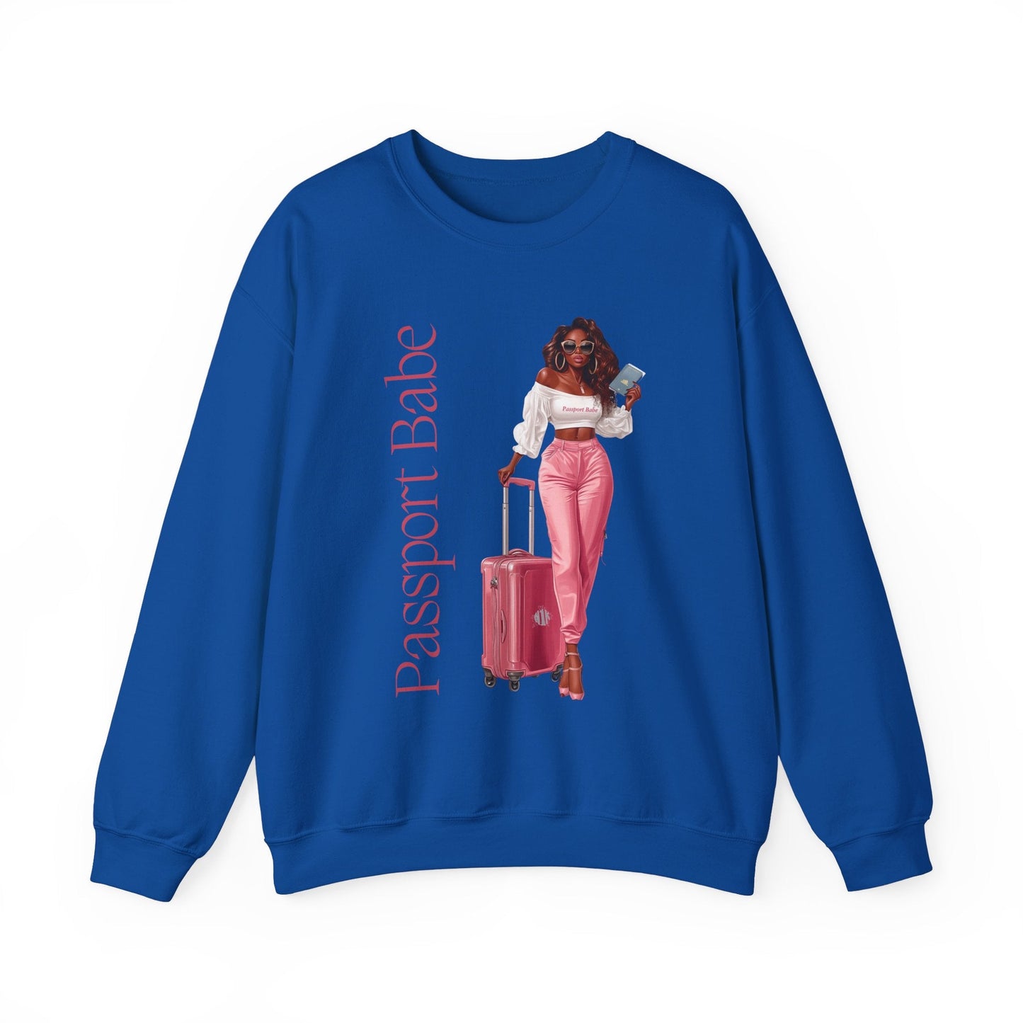 Passport Babe Heavy Blend™ Crewneck Sweatshirt