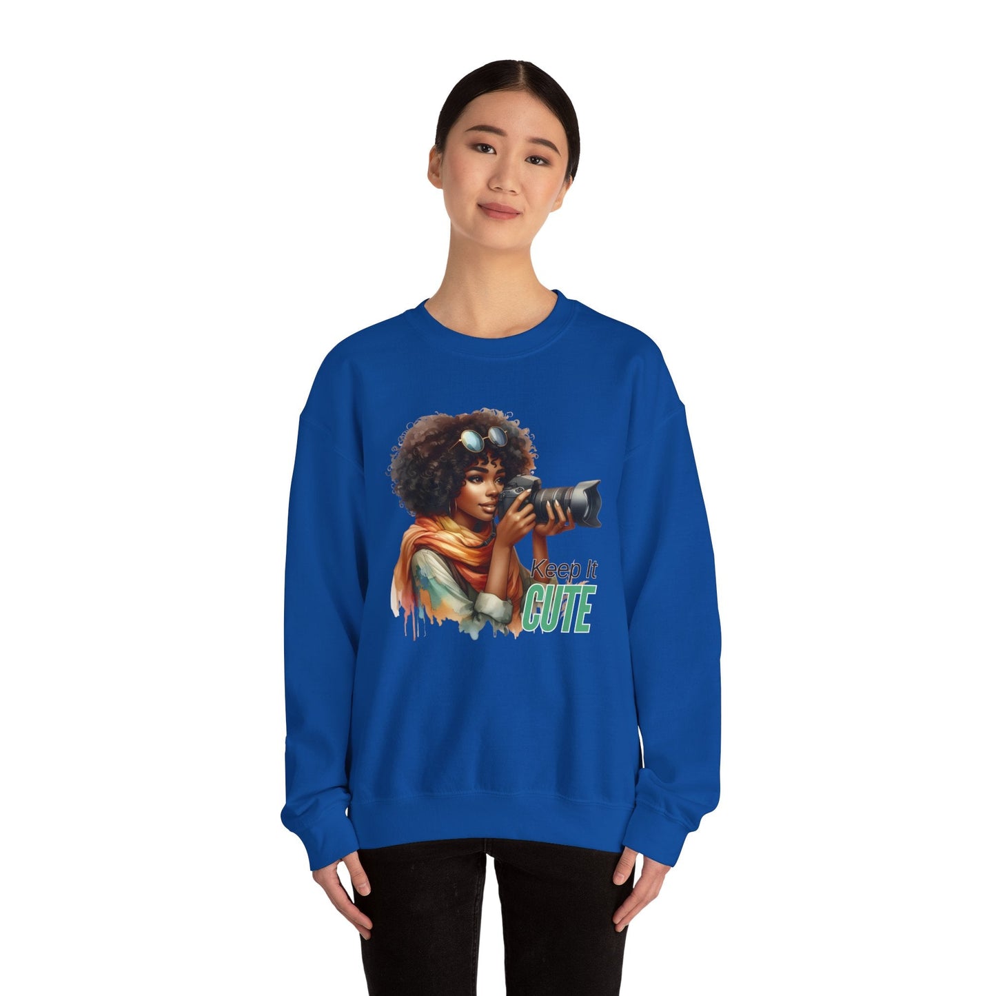 Cute Heavy Blend™ Crewneck Sweatshirt