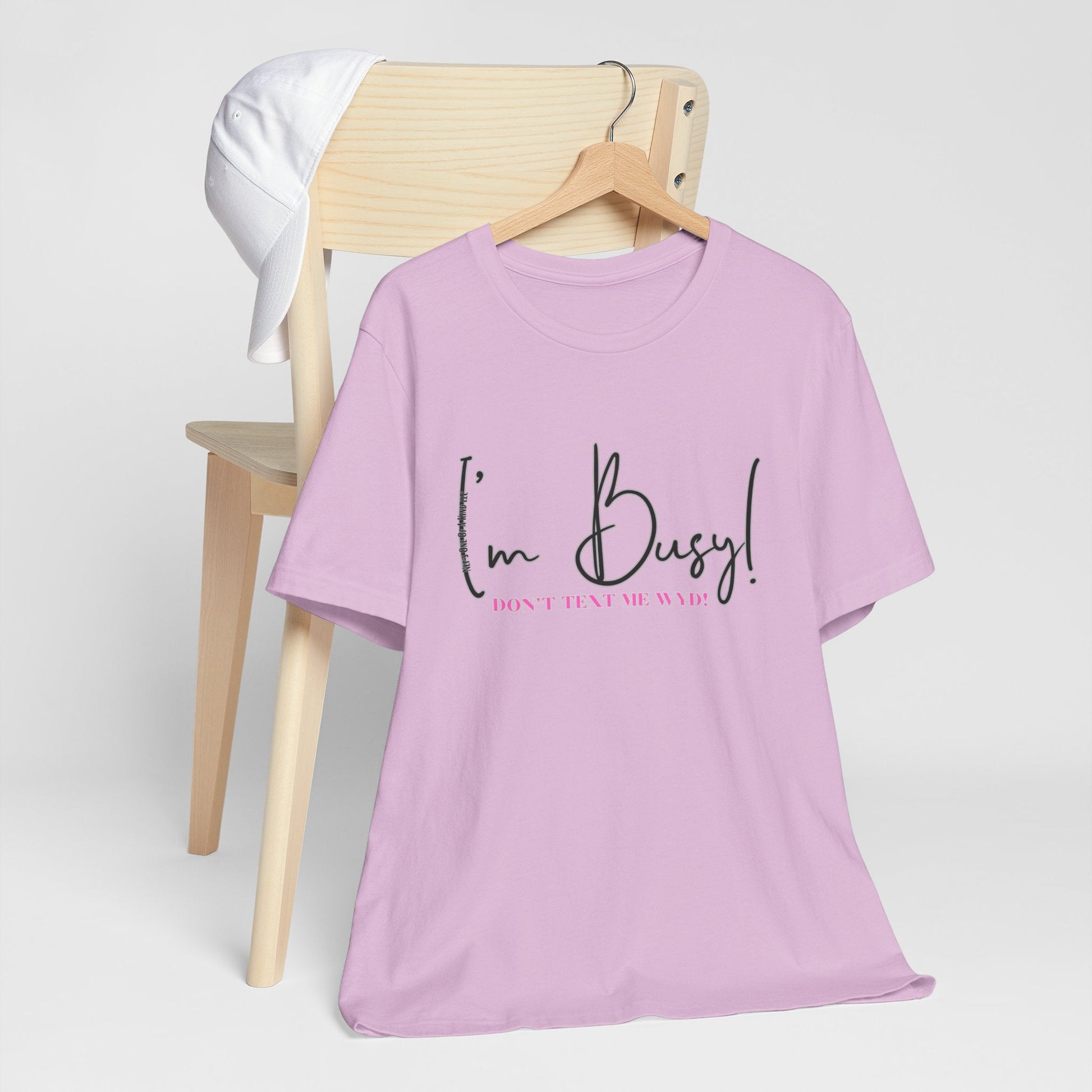 I'm Busy Unisex Jersey Short Sleeve Tee