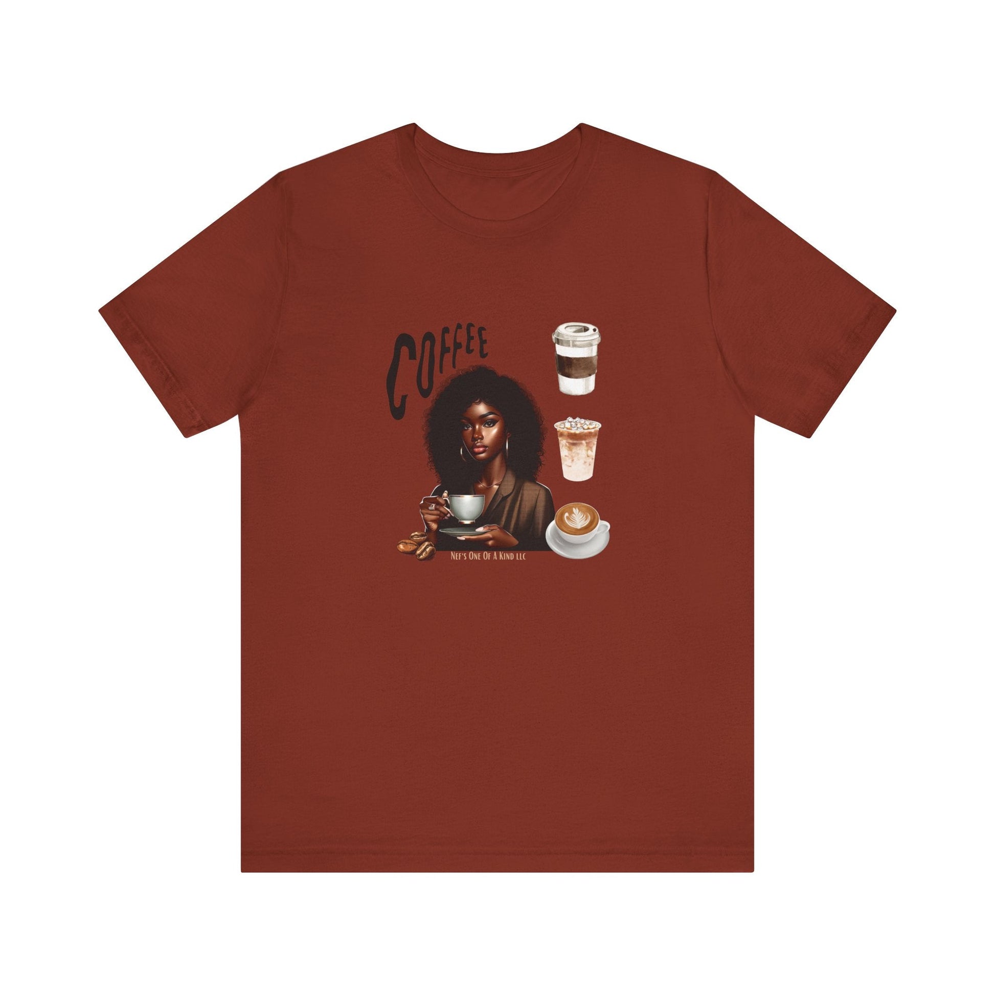 Coffee with Lady Jersey Short Sleeve Tee