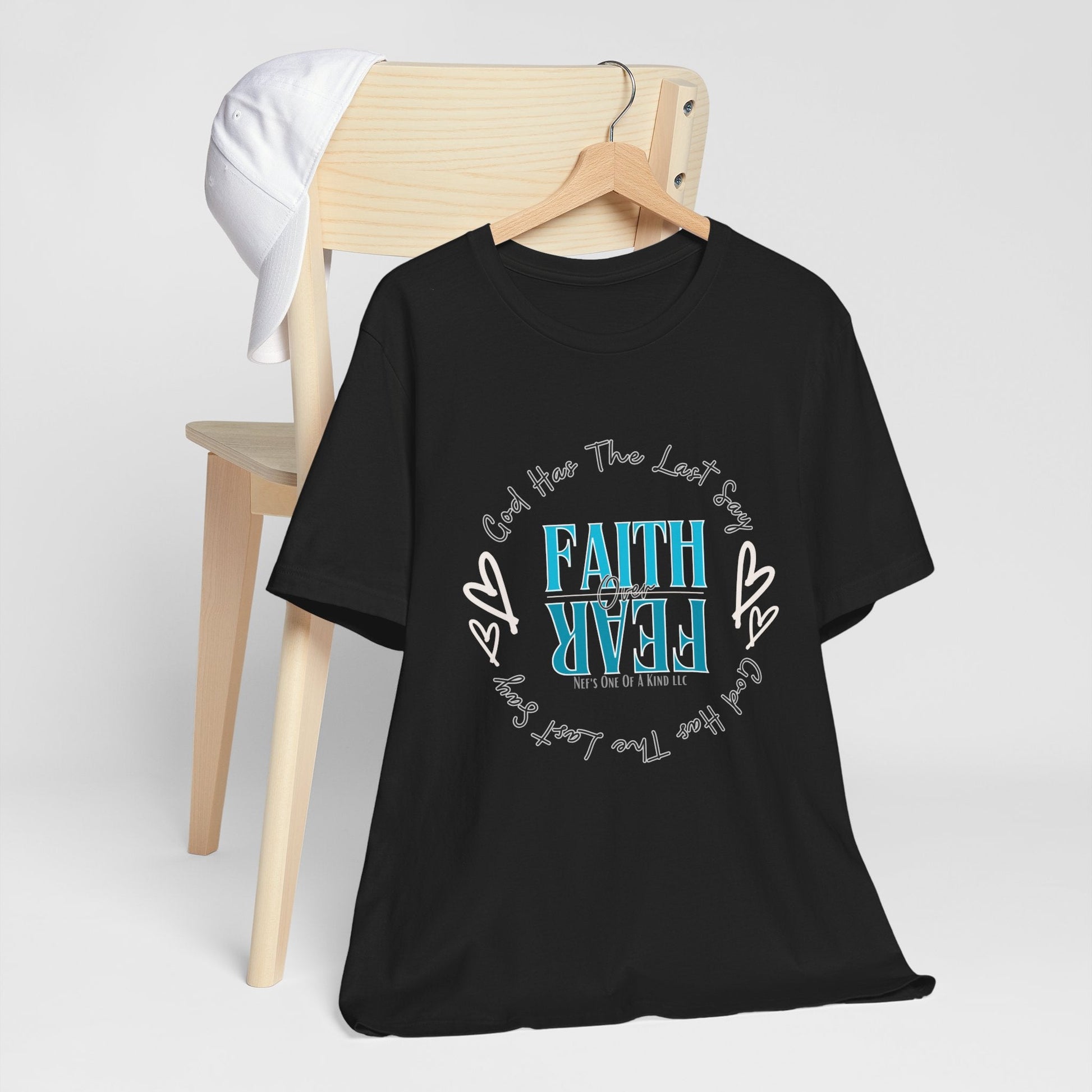 Faith over Fear Unisex Short Sleeve Tee