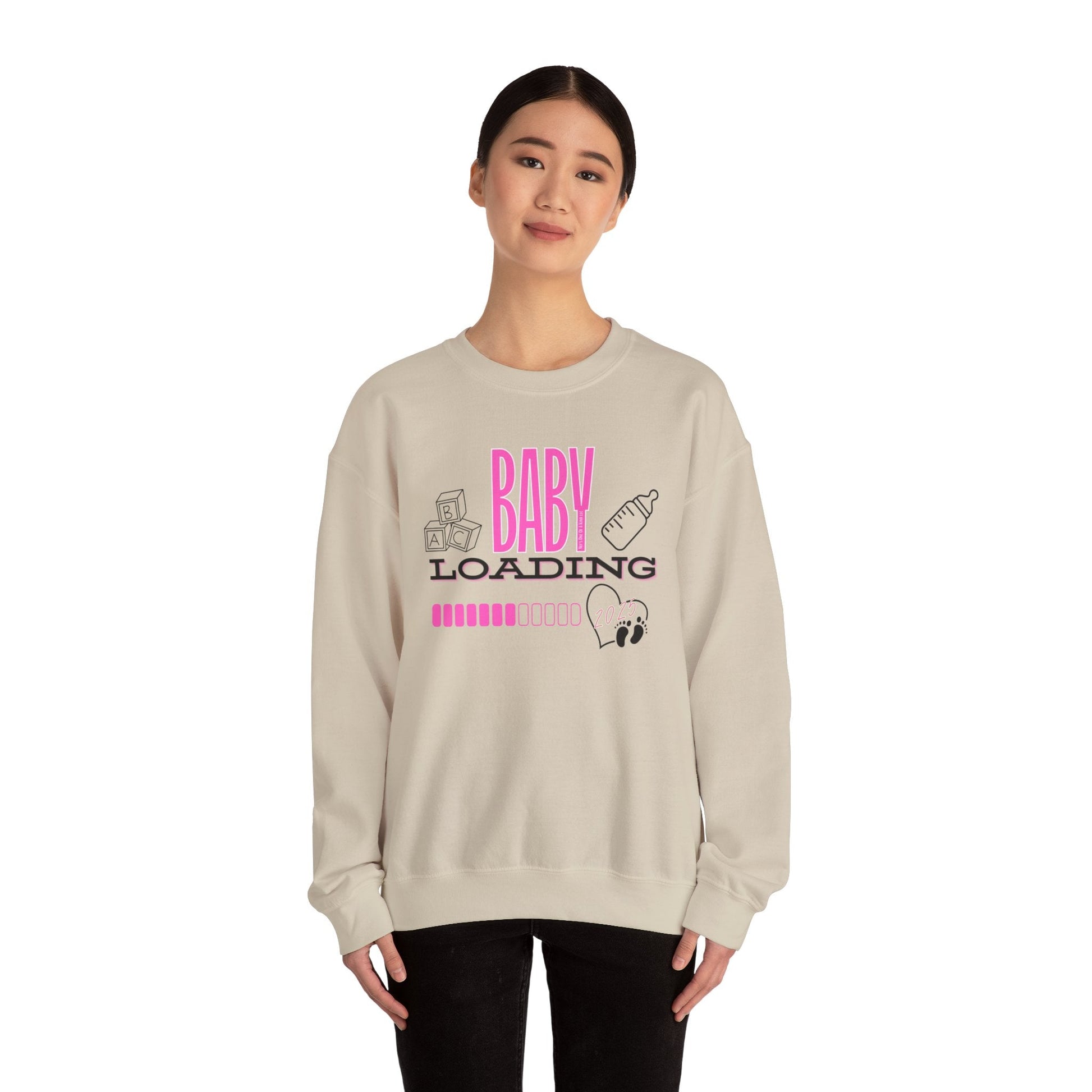 Baby Loading 2025 Unisex Heavy Blend™ Crewneck Sweatshirt