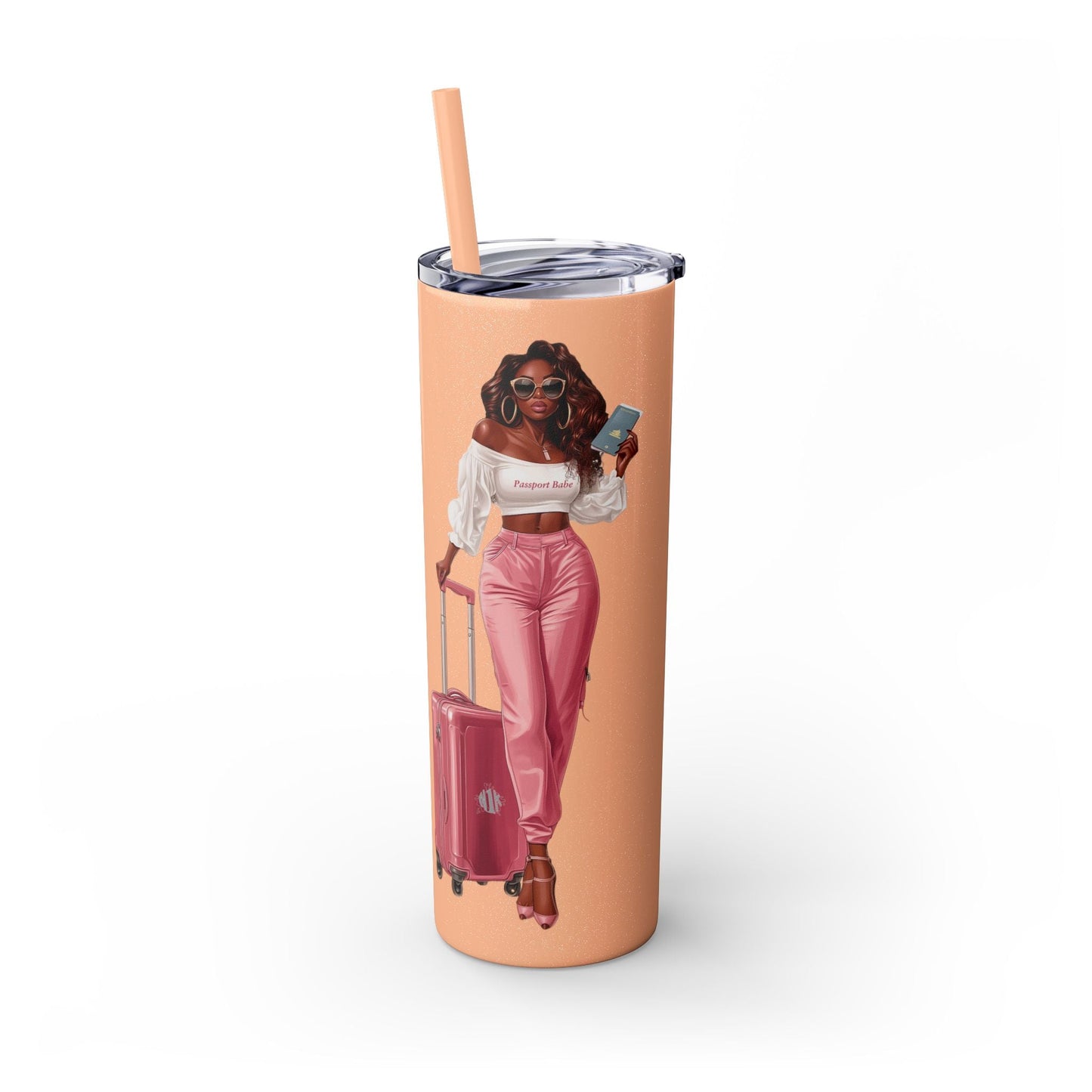 Passport Babe Skinny Tumbler