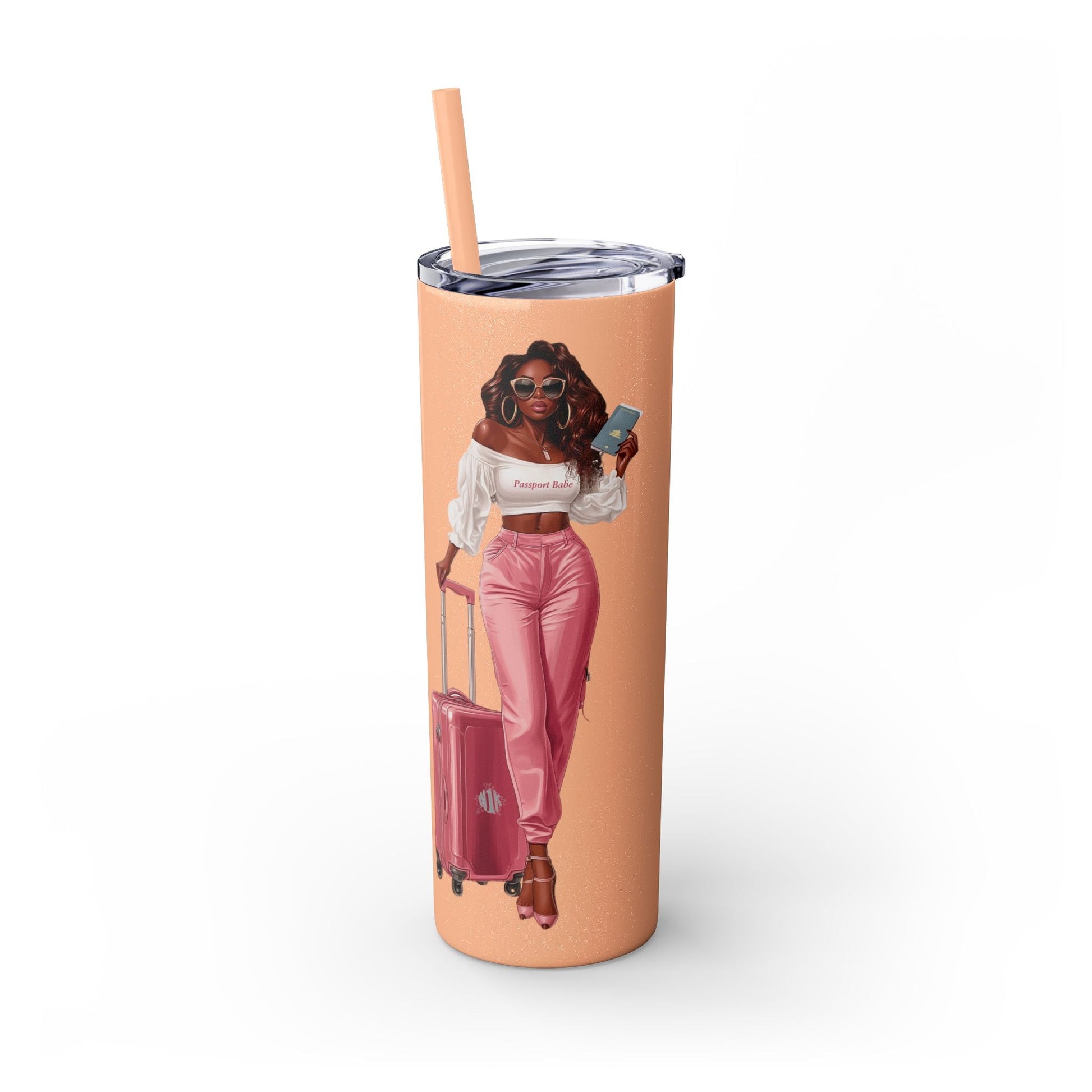 Passport Babe Skinny Tumbler