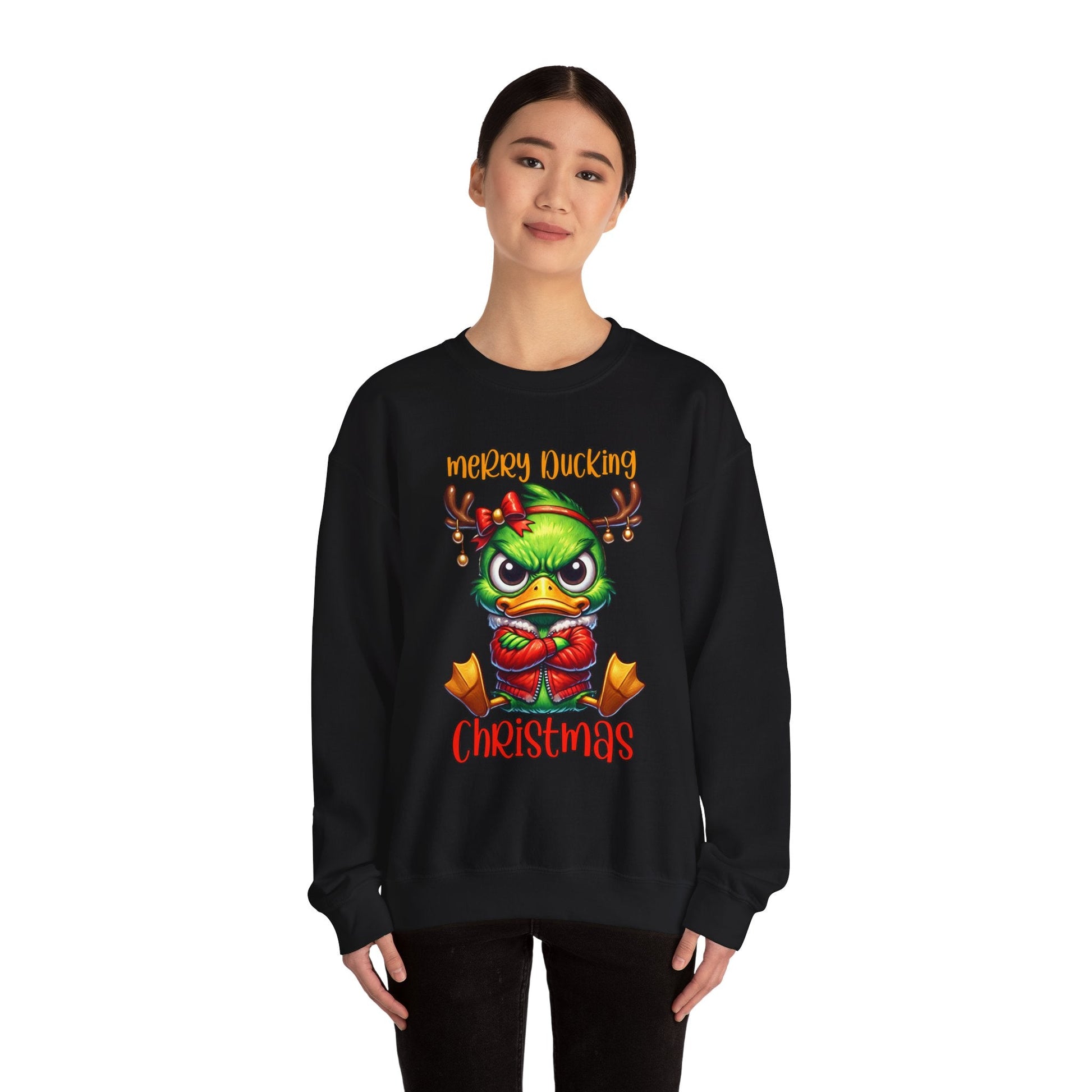 Merry Ducking Christmas Sweatshirt